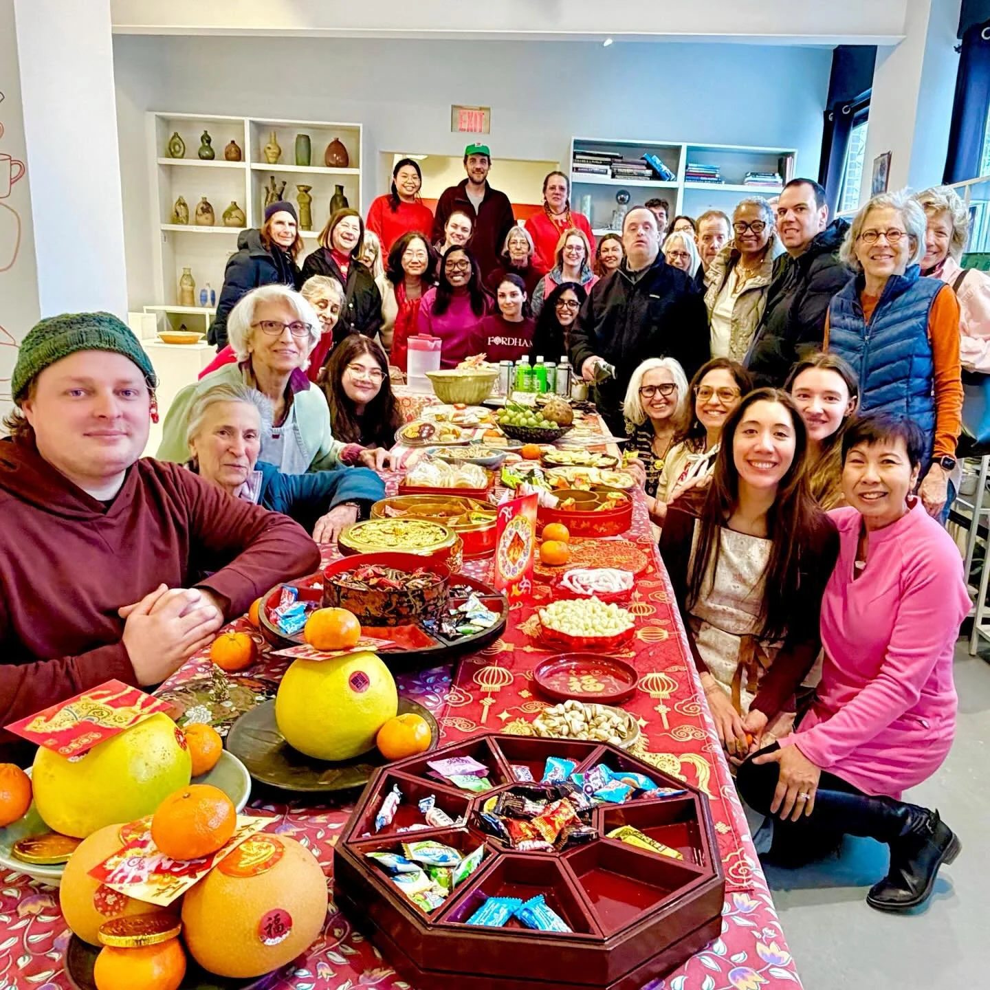 Thank you to everyone who came out to join us for our Lunar New Year celebration at Clay Art Center! We had a wonderful time sharing traditional foods and stories with our community. A special shout out to Board President and Clay Art Center Artist S