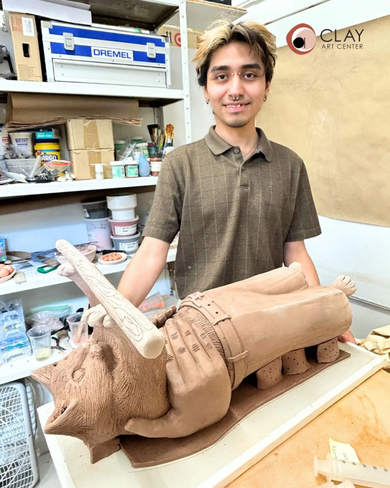 Clay Art Center is excited to participate in the upcoming NCECA 60th Annual Conference: Volumes, taking place in Detroit, Michigan, March 25-28. 

On Wednesday, March 25 stop by the Clay Art Center Gallery Expo Booth (GE8) at 3:40 PM for an Artist Ta