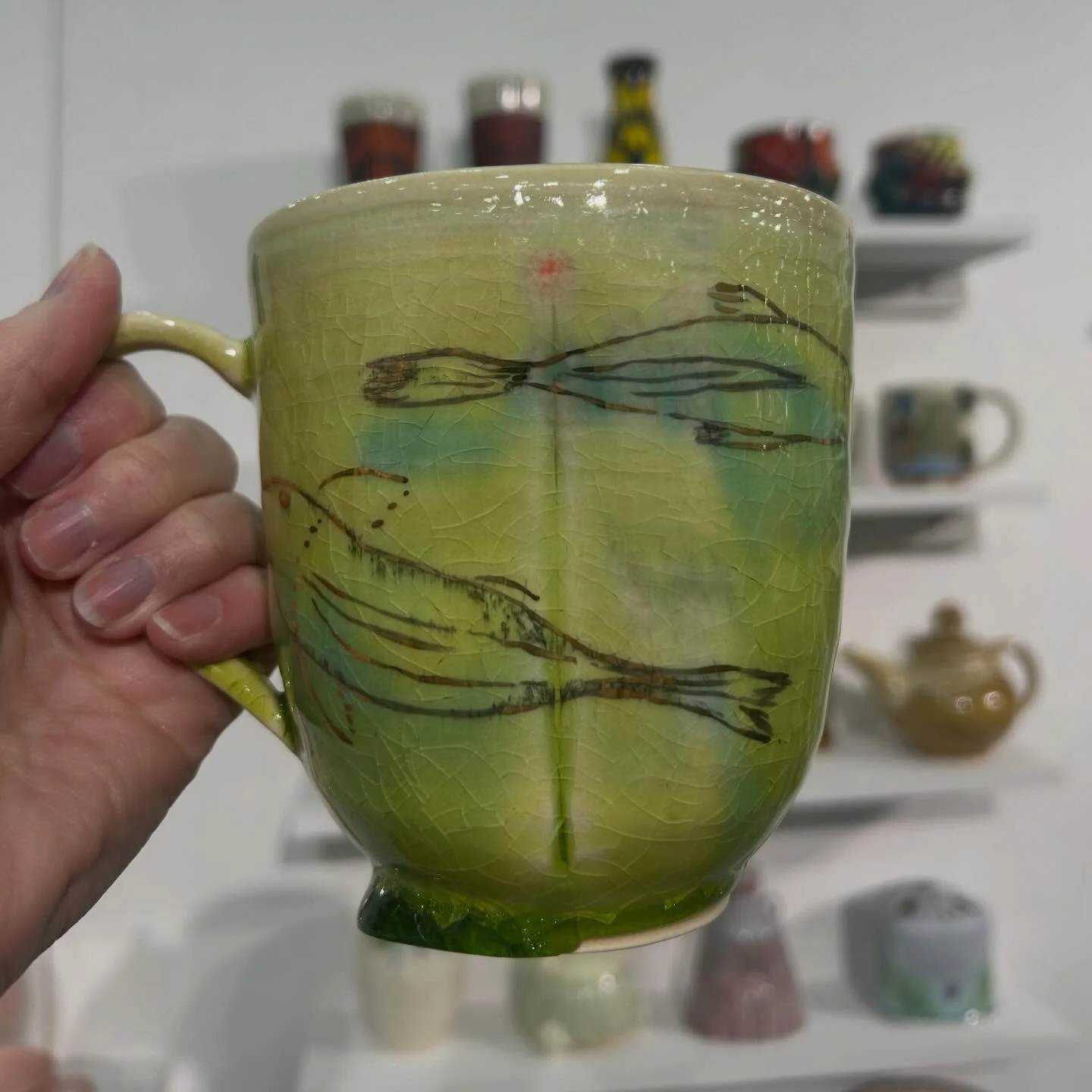 Clay Art Center Gallery Expo Booth @nceca has something for everyone! Show your passion for fashion and clay with earrings and necklaces, gift a friend with a new favorite mug, or brighten up breakfast with bowls or cups that tell a story. 

Visit us