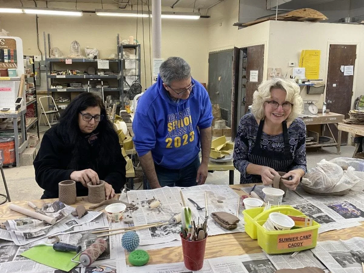 Last summer, Clay Art Center was awarded a Creative Forces&reg;: Community Engagement Grant from NEA Military Healing Arts Network, which supports community-based arts projects that aim to address the experiences, challenges, and strengths of our mil