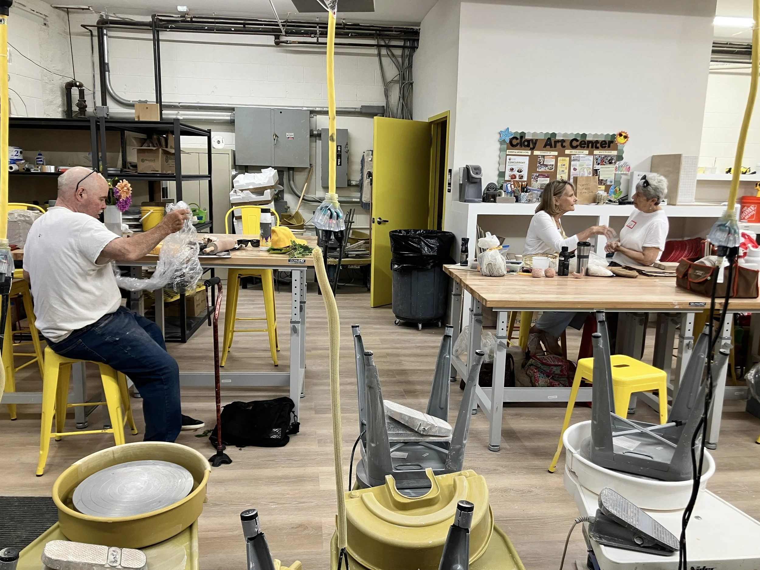The Yellow Studio, our new ADA accessible classroom