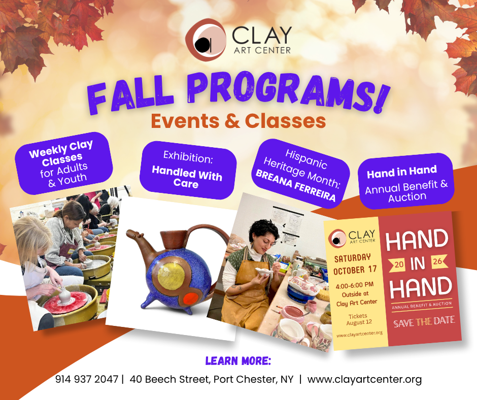 Fall Programs at Clay Art Center