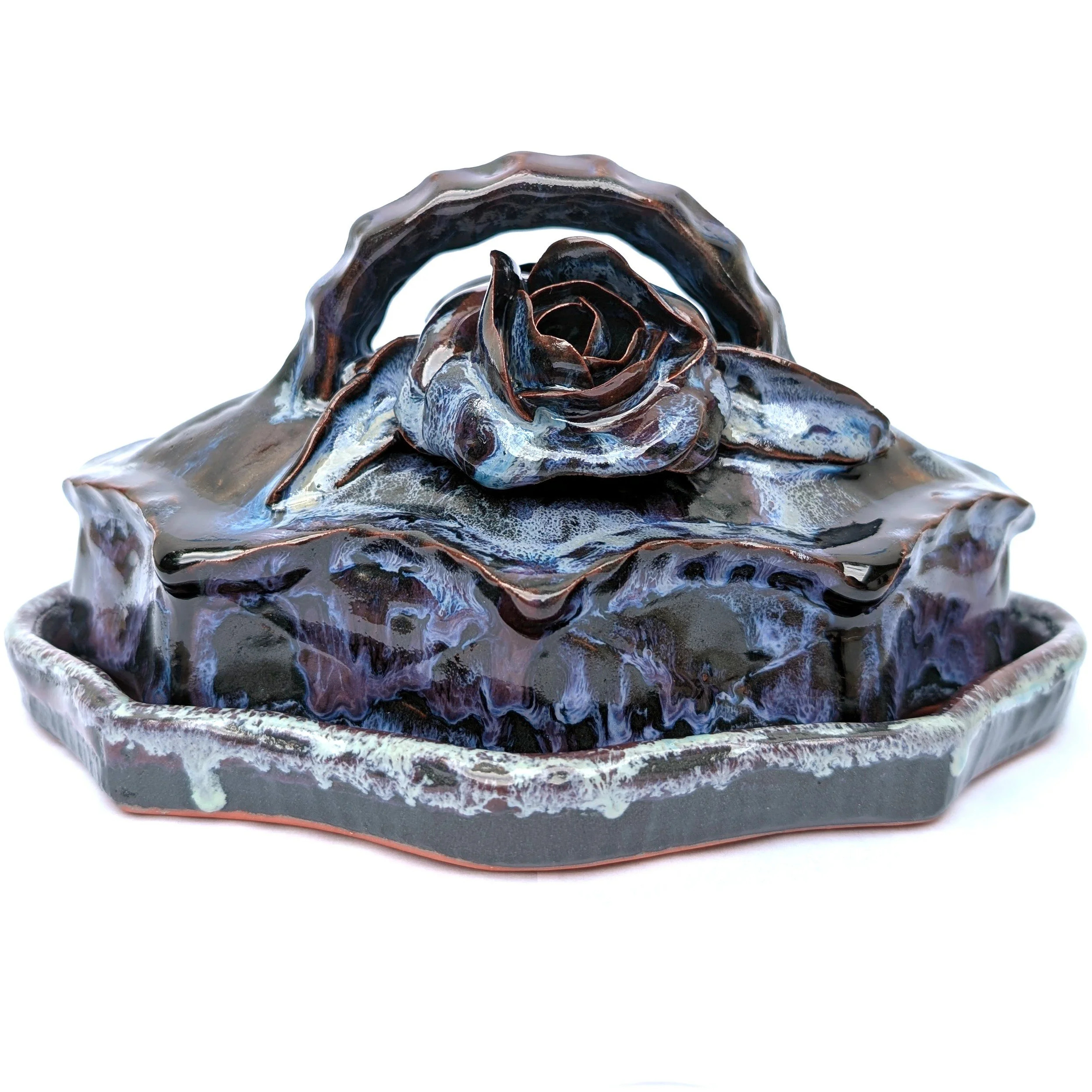 Gina Pisto: Floral Butterdish