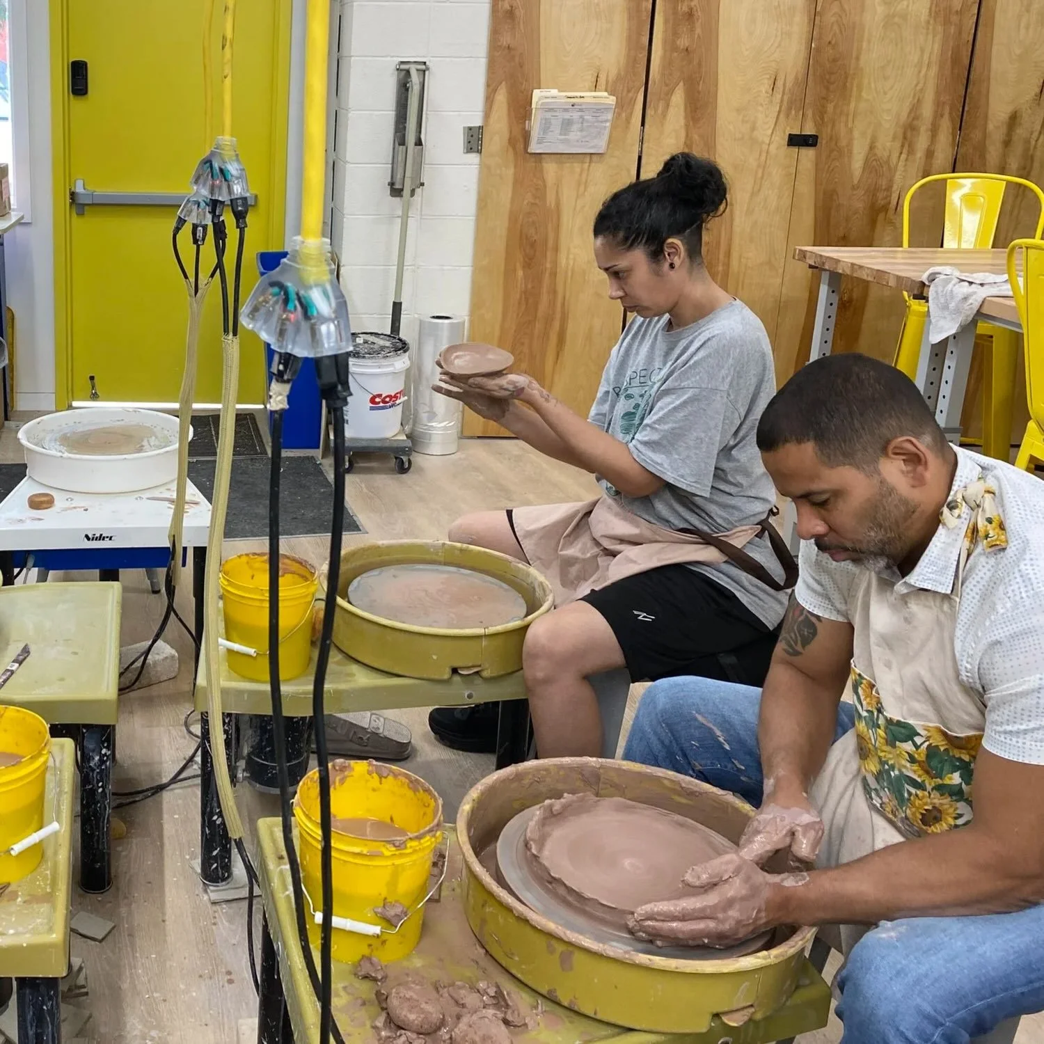 Need a Reason to Support Clay Art Center&rsquo;s Hand in Hand Benefit? How about THREE? 

-G.I. Throw: Free weekly ceramics classes help veterans build connections and community through clay.

-Clay Expressions: In partnership with Cancer Support Com