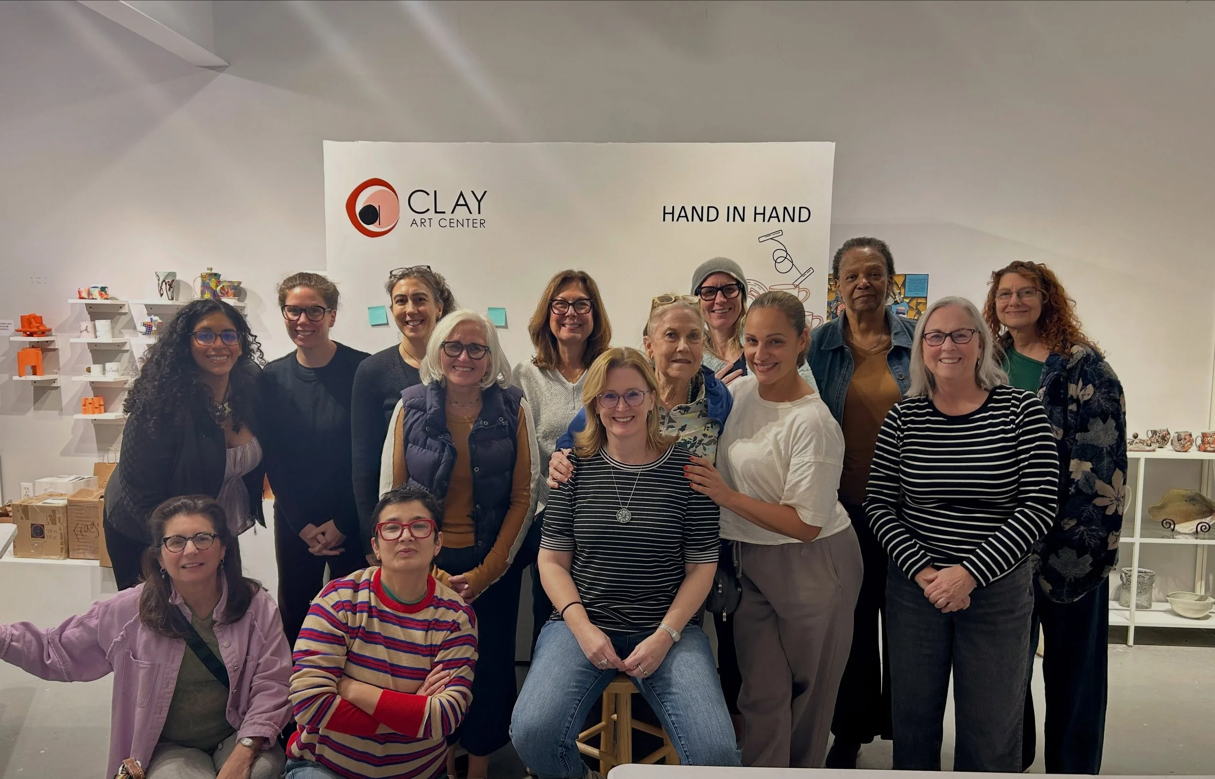 What a great Marketing for Artists workshop tonight at Clay Art Center with Exhibitions and Marketing Director Regina Farrell-Fagan! This professional development workshop provided artists with practical tools and a framework to increase their visibi