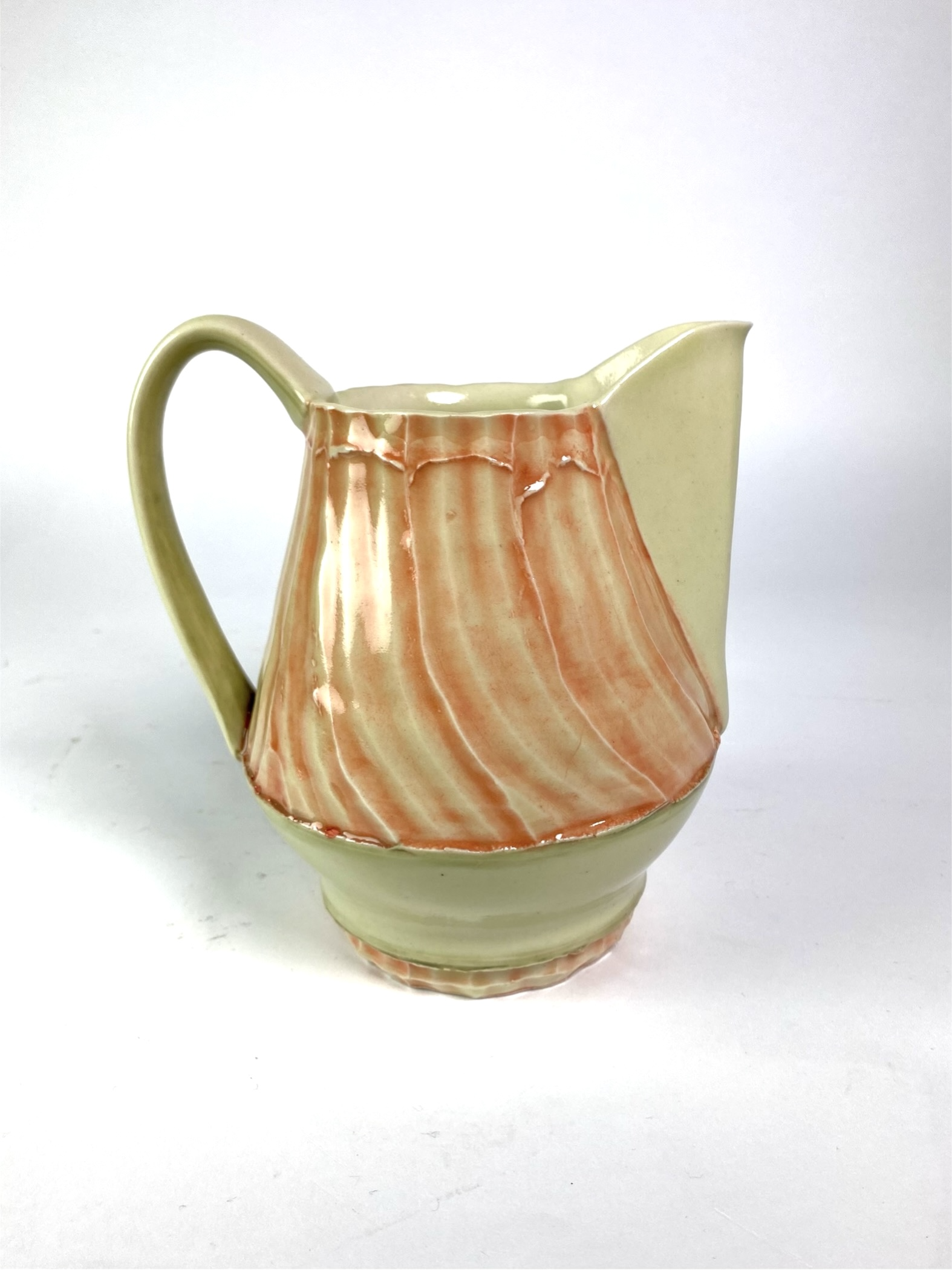 Carley Holzem Yellow Peach Pitcher