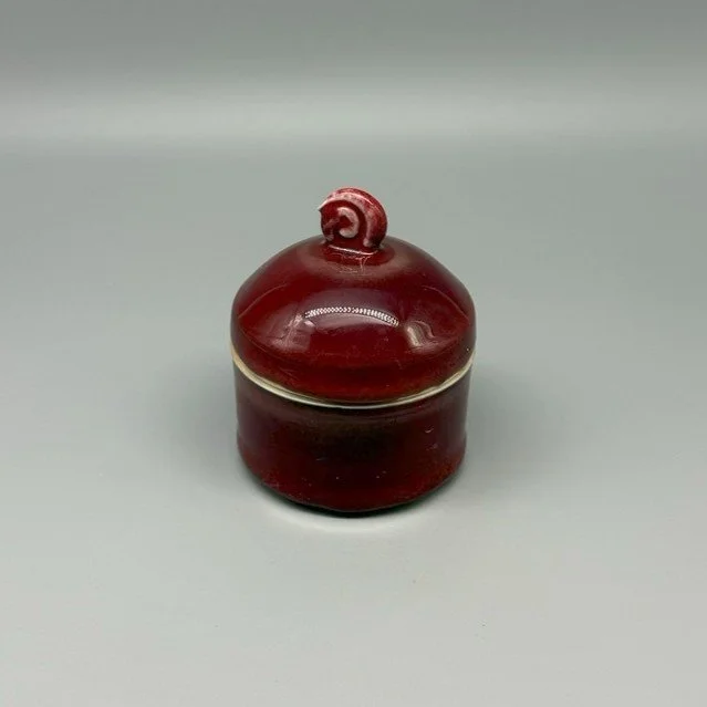 Naoko Tanikawa Oxblood Lidded Box