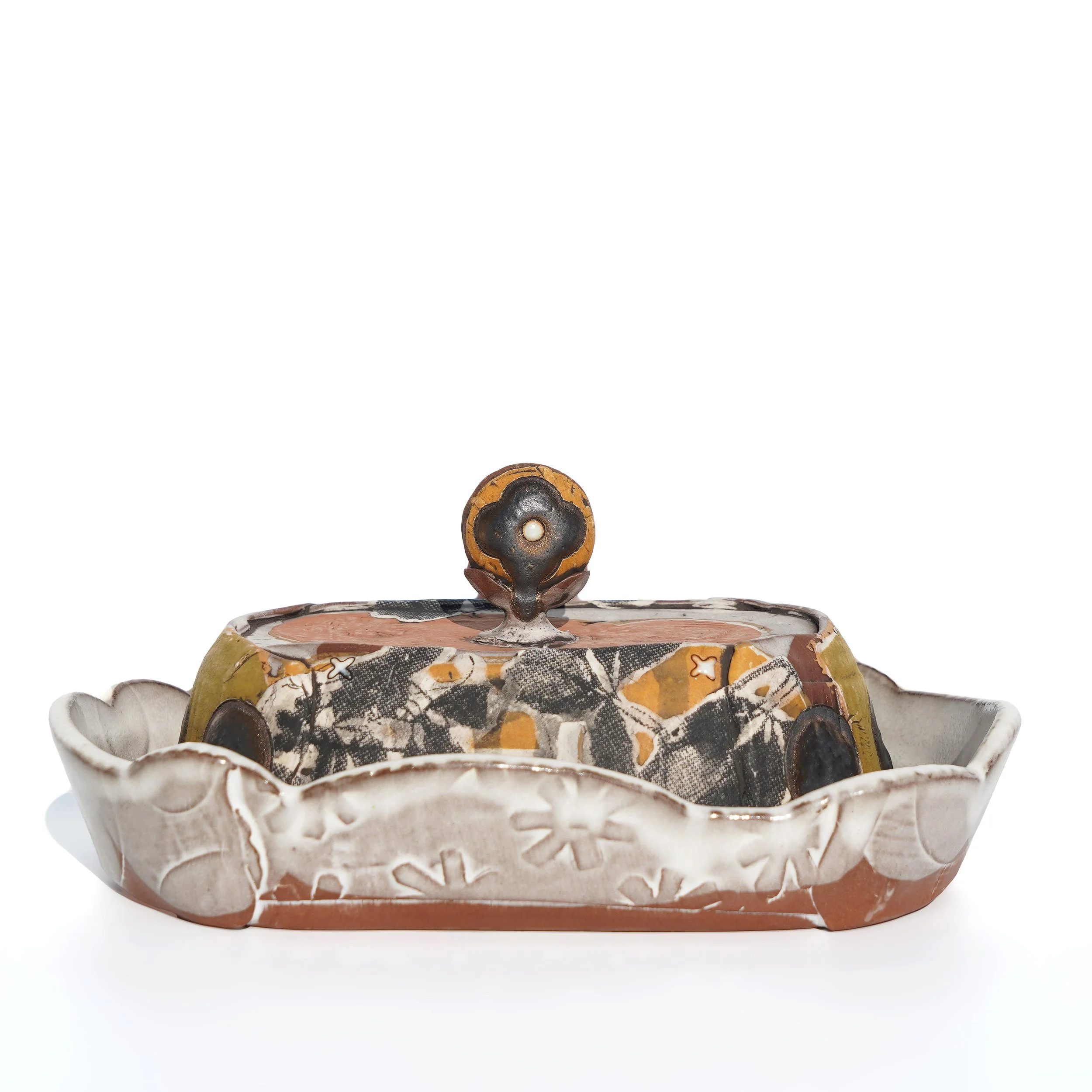 Breana Ferreira Collaged Butter Dishes