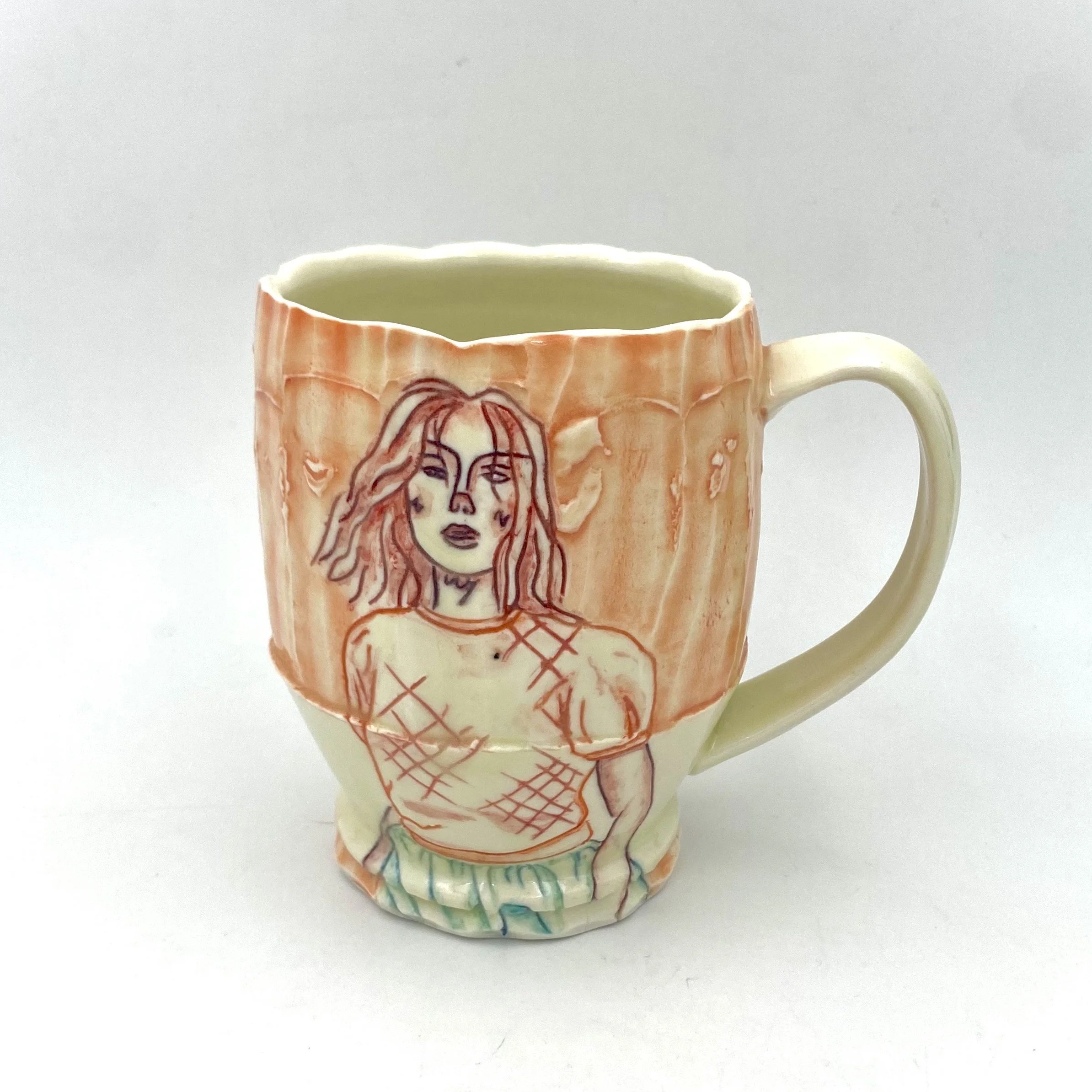 Carley Holzem Woman In Motion Mugs