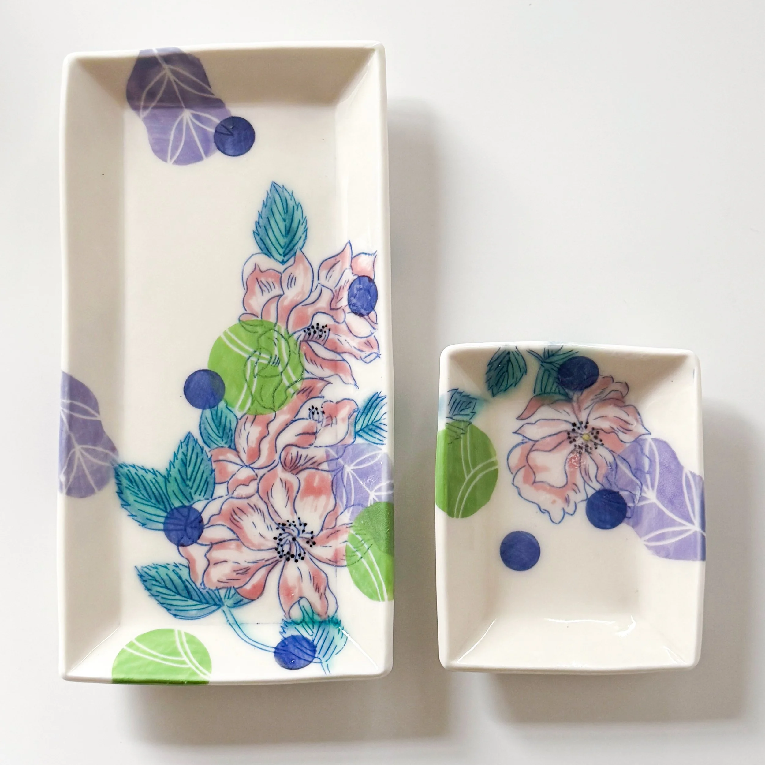 Asta Bubliene Appetizer Plate Set