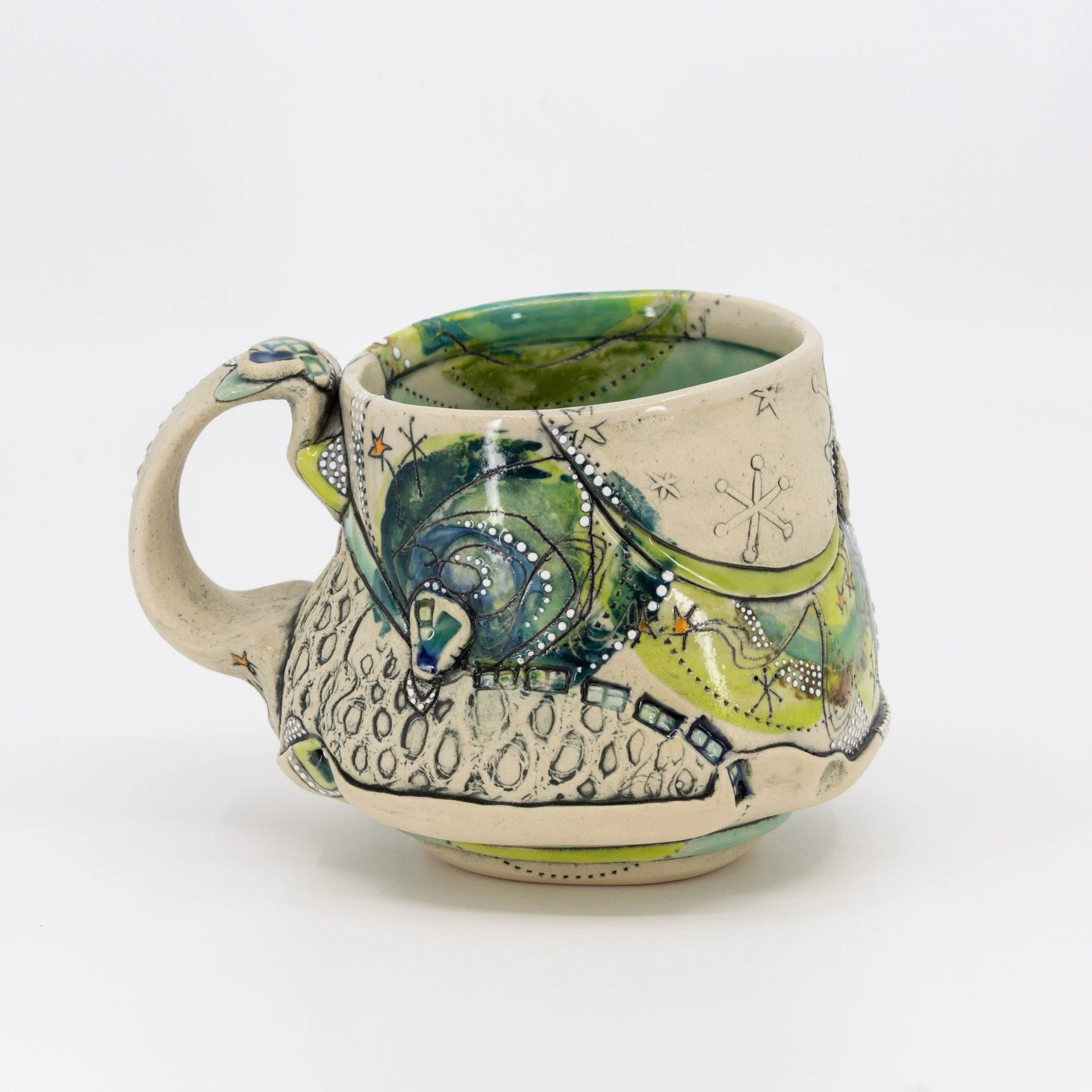 Melodie Reay Peacock Mug
