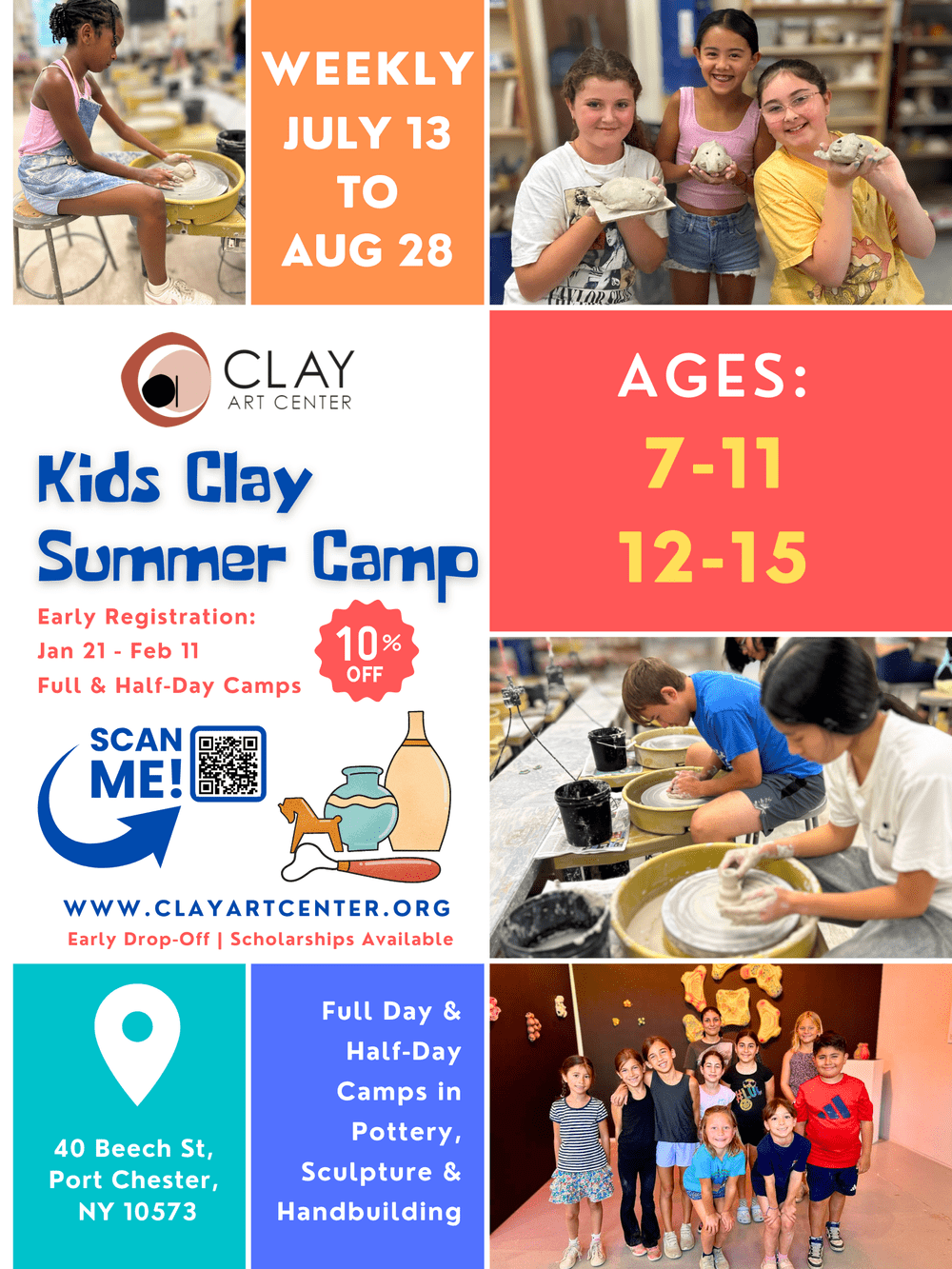 Clay Art Center - Summer Camps at Clay Art Center
