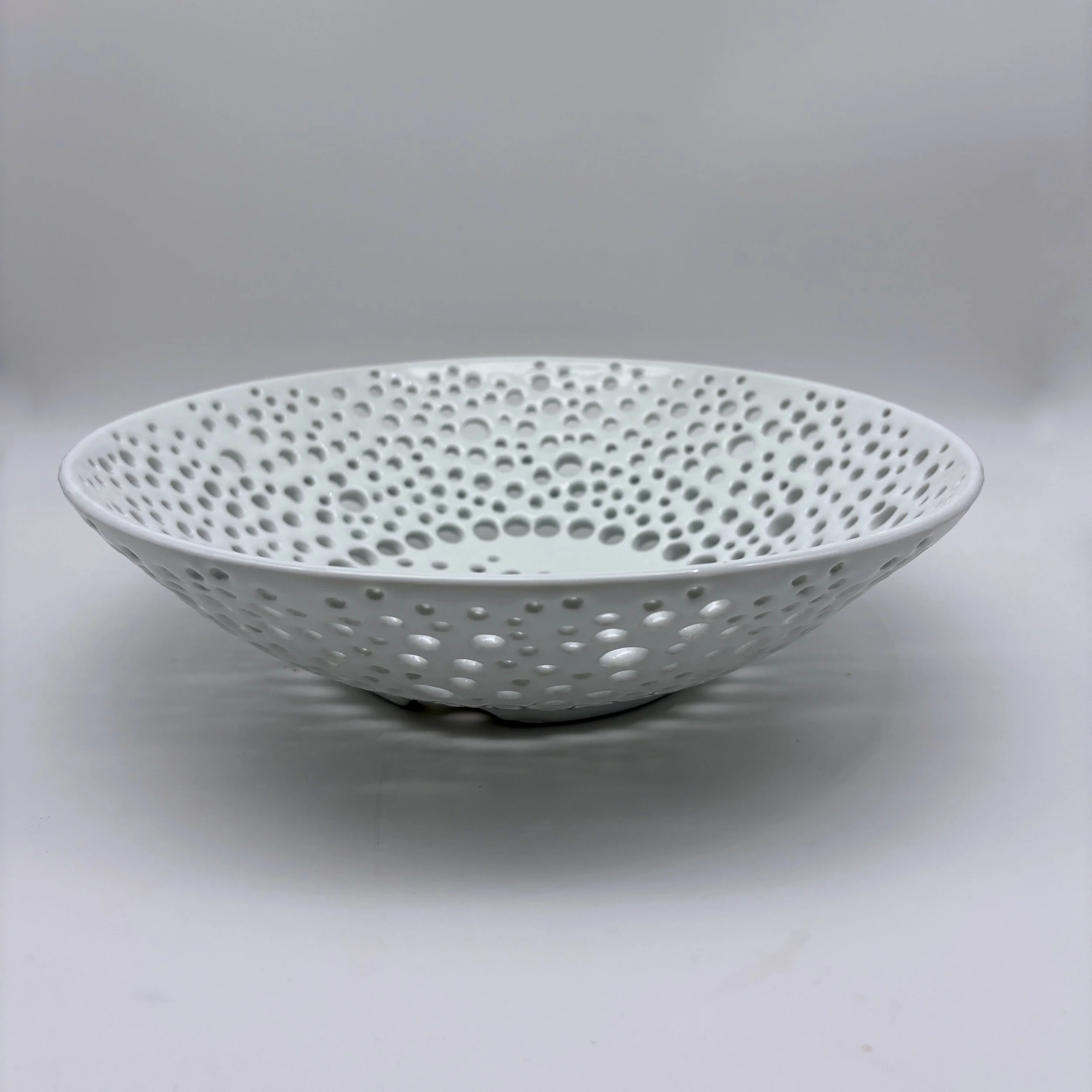 Claire Cohen Porcelain Lace Fruit Bowl