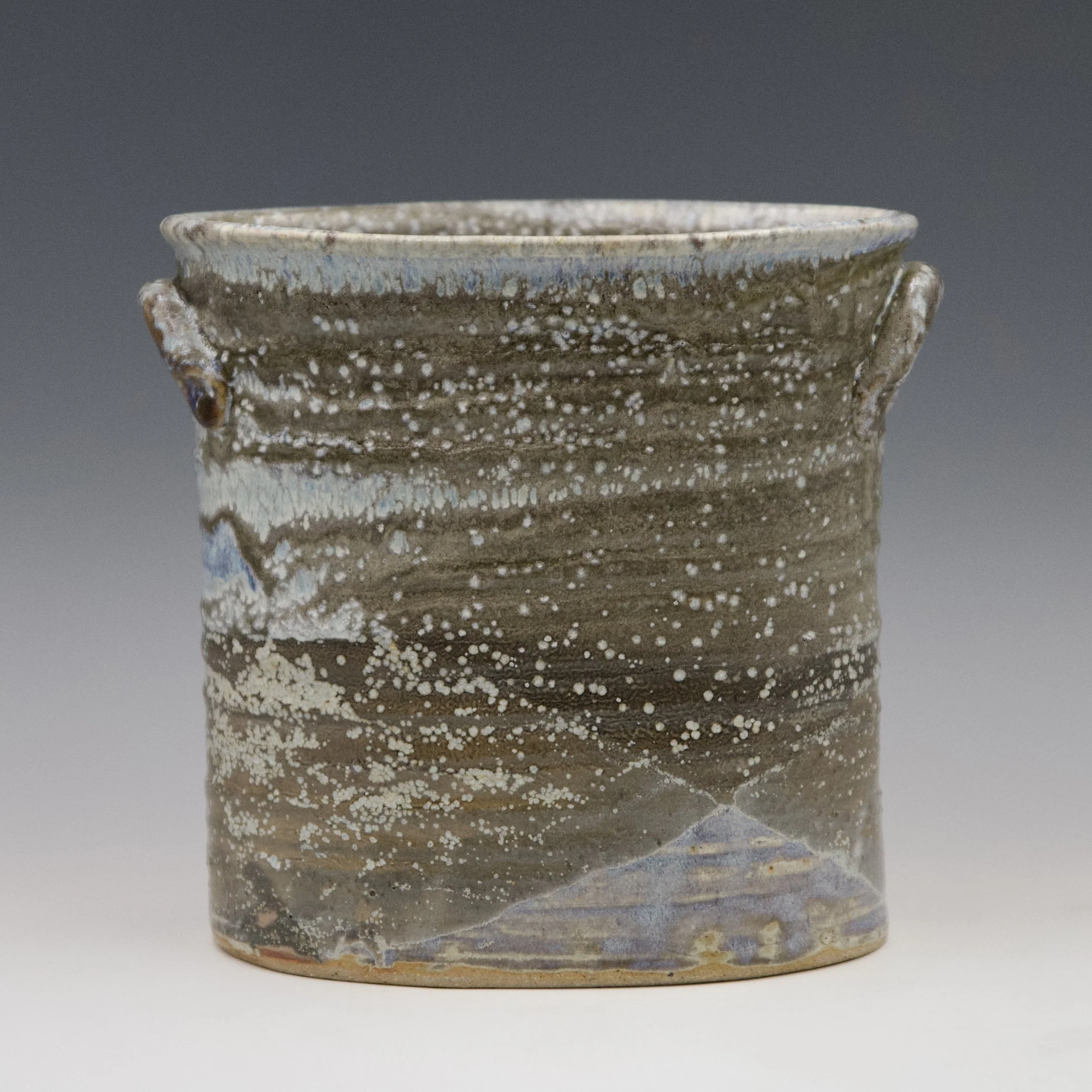 Keiko Ashida Blue & Gray Vase