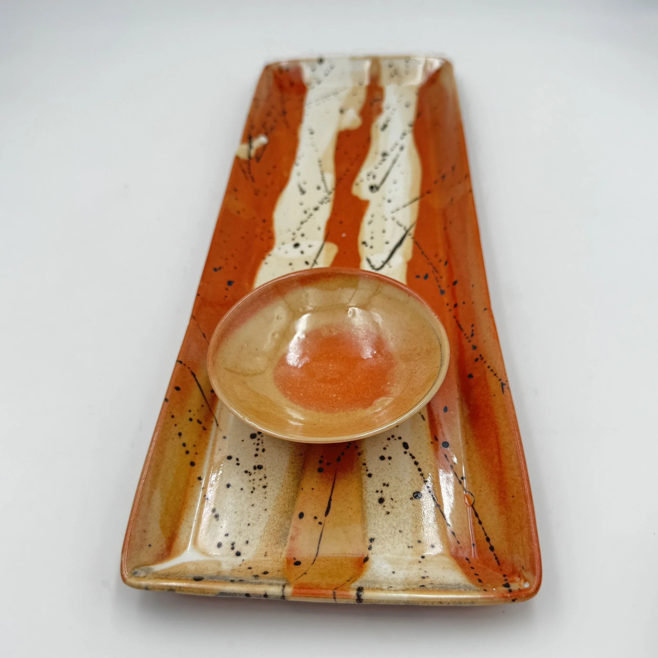Reena Kashyap Shino Tray with Bowl