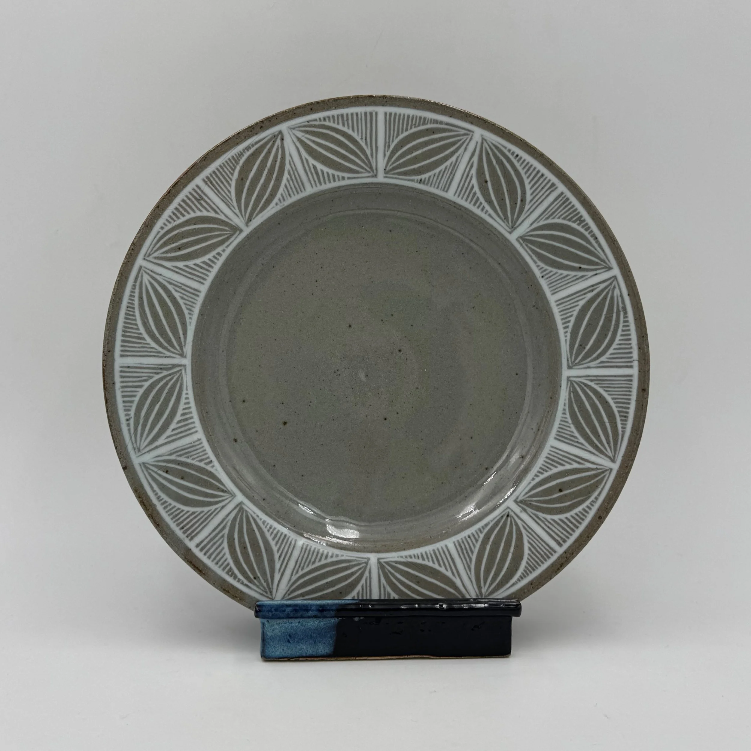 Jamie Lee Celadon Inlay Plates