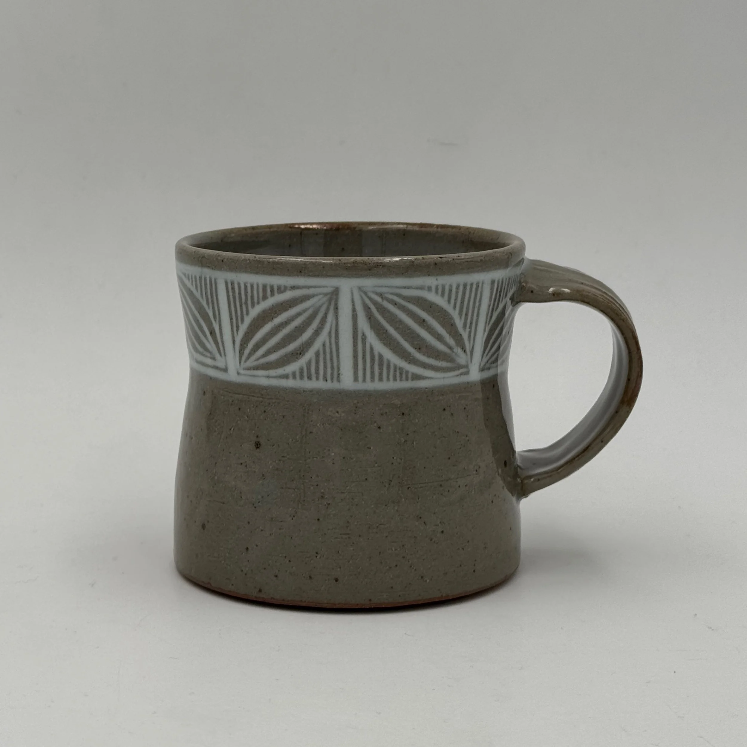 Jamie Lee Celadon Inlay Mug