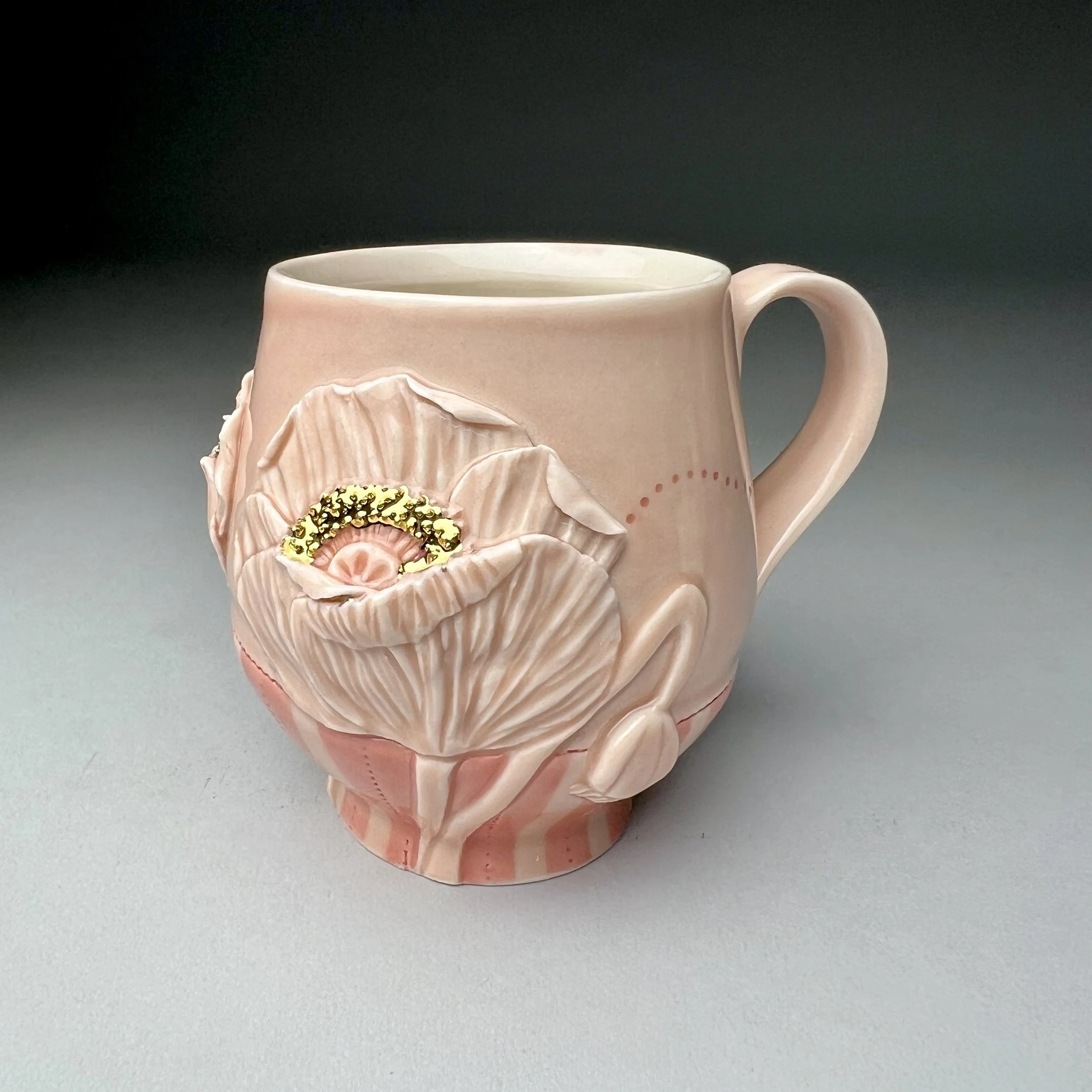 Sharon Greenwood Poppy Mug