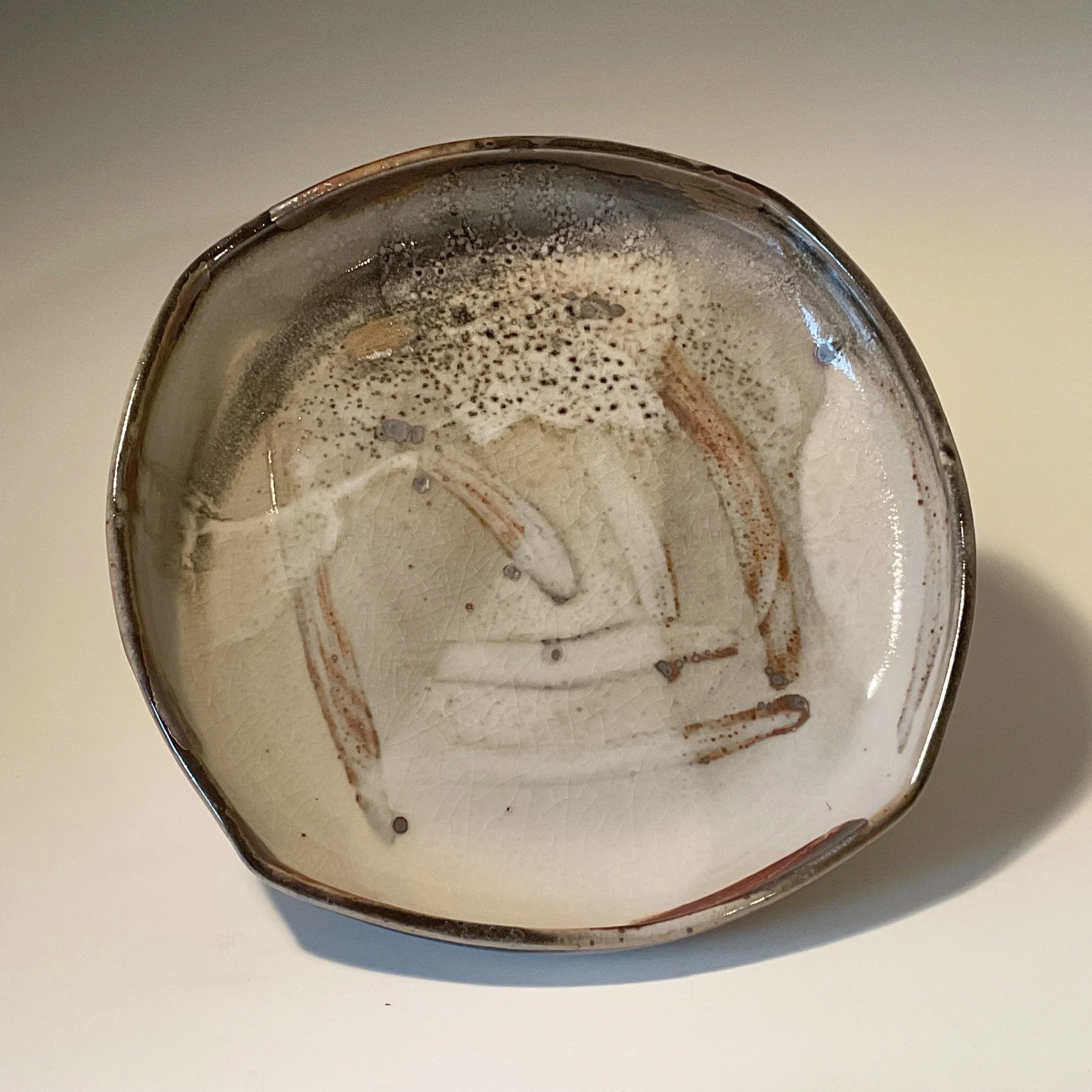 Helayne Friedland Square Shino Platter