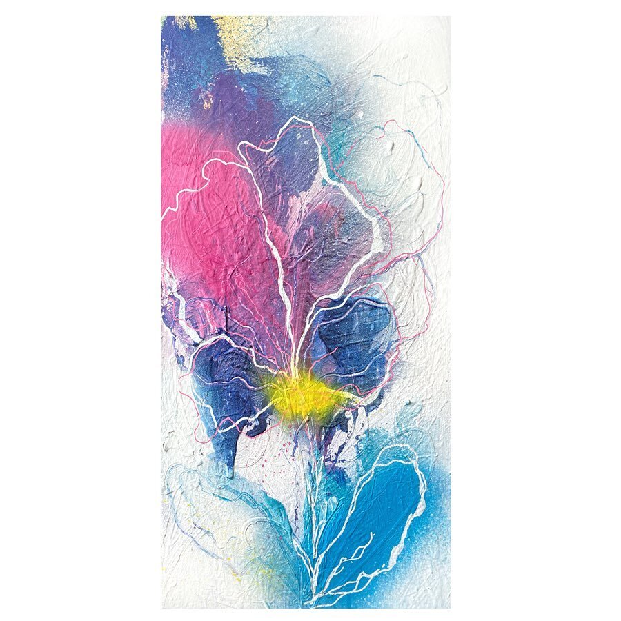 Anger into beauty. Rage into florals. Frustration into action. Where do we start? #rageflorals 

(&ldquo;Rage Floral #2&rdquo; is 12x24&rdquo; mixed media on canvas, available in my shop)