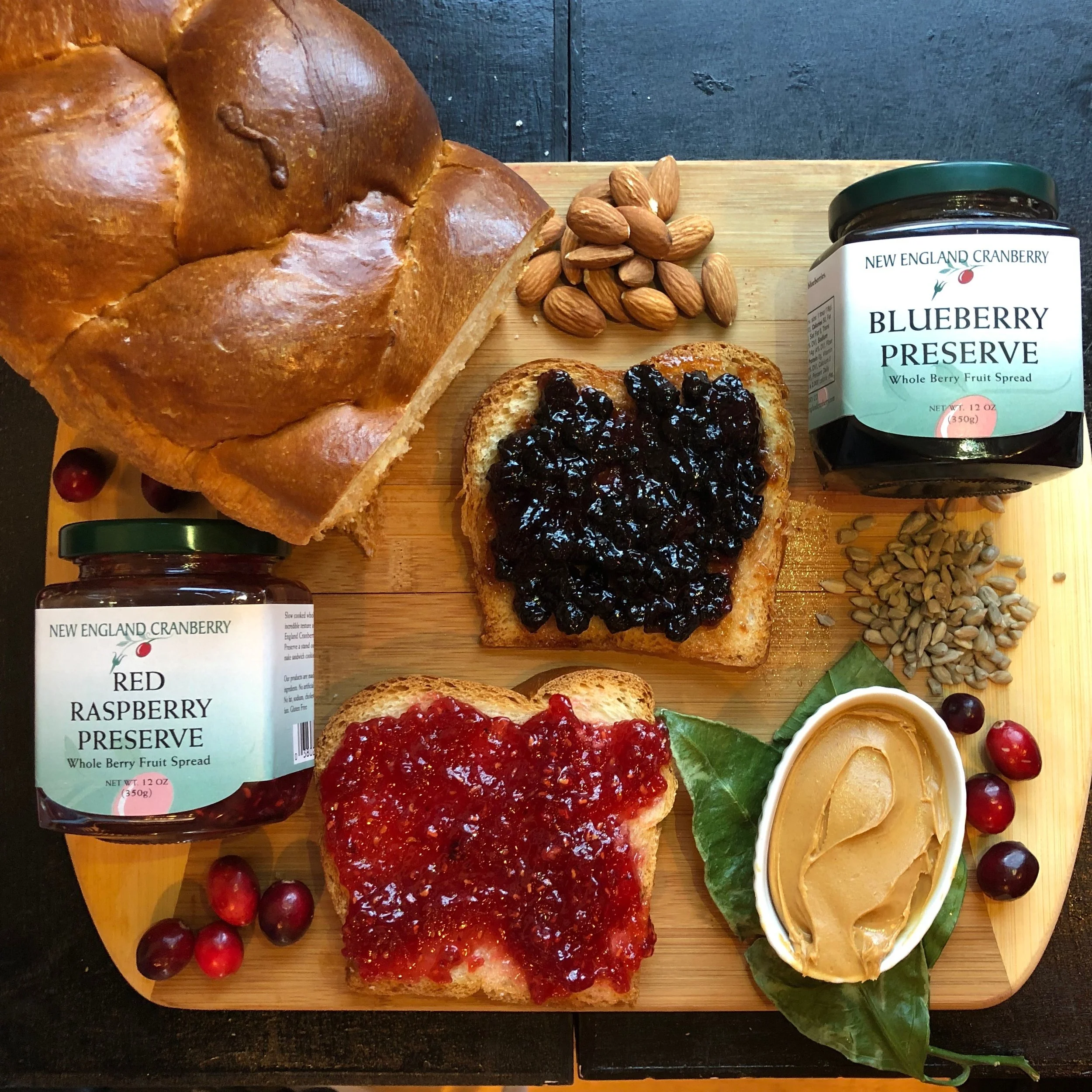 Handmade blueberry jam