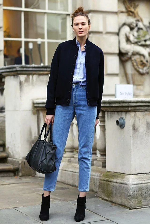 TREND ALERT: MOM JEANS — Nathalie Frank