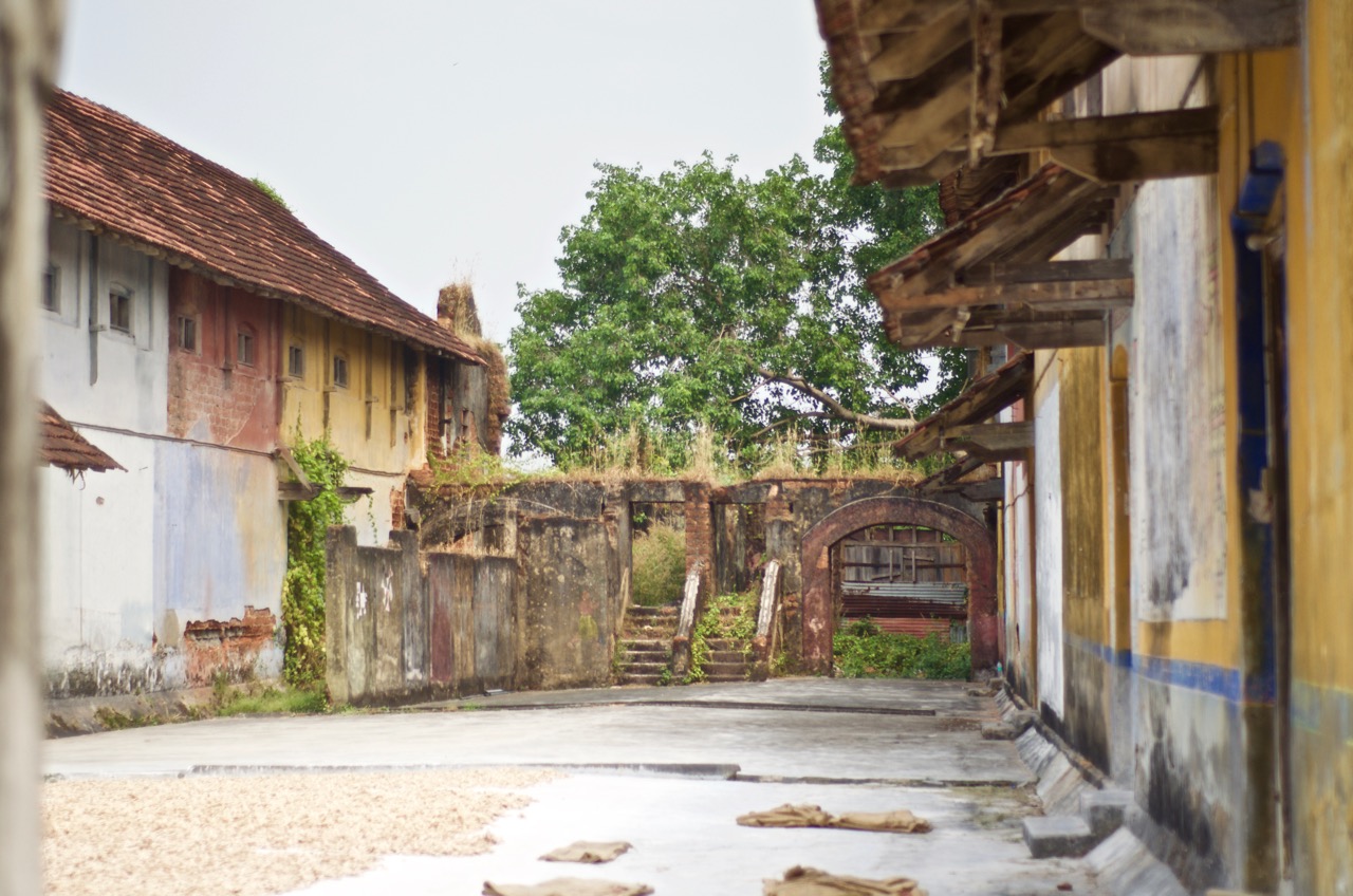 Ginger warehouse; ruins of a 16th-century Portuguese warehouse can be seen at the far end