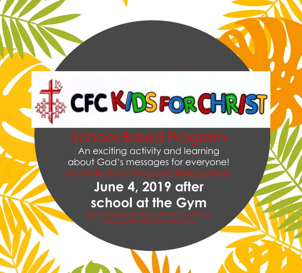 Kids for Christ June 4