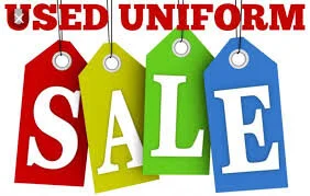 Used Uniform Sale- Saturday, Sep. 5, 2020