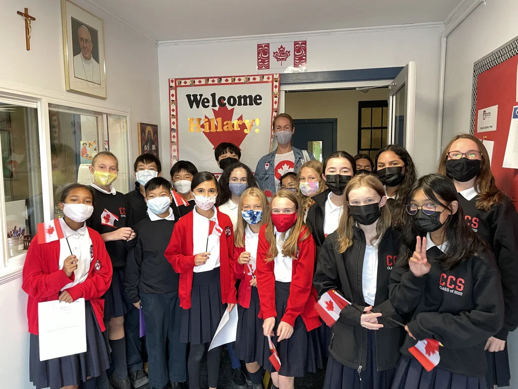 Olympian Hillary Janssens visits CCS!