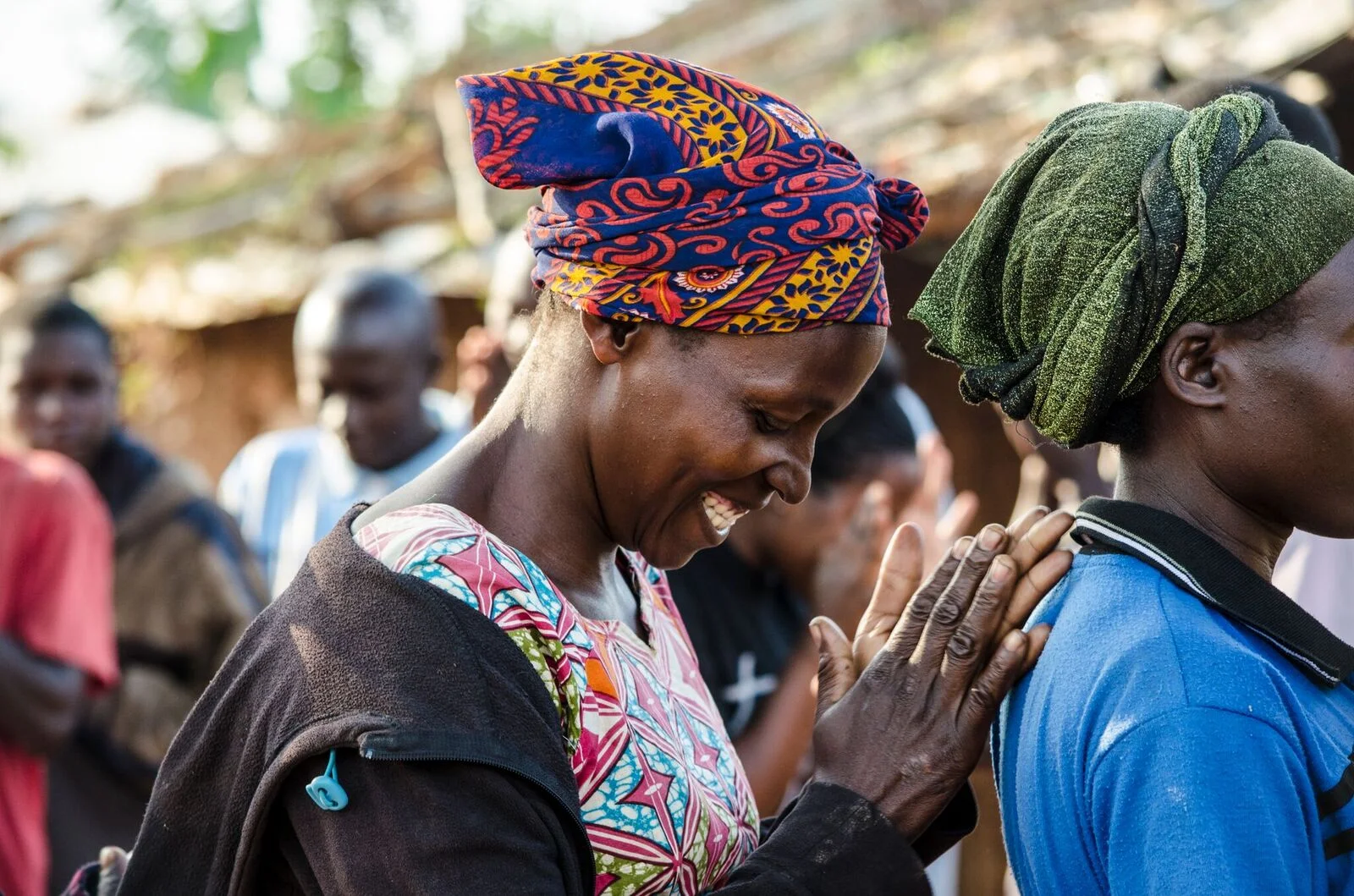 (Mama from DRCongo, now in Rwamwanja Refugee Settlement)