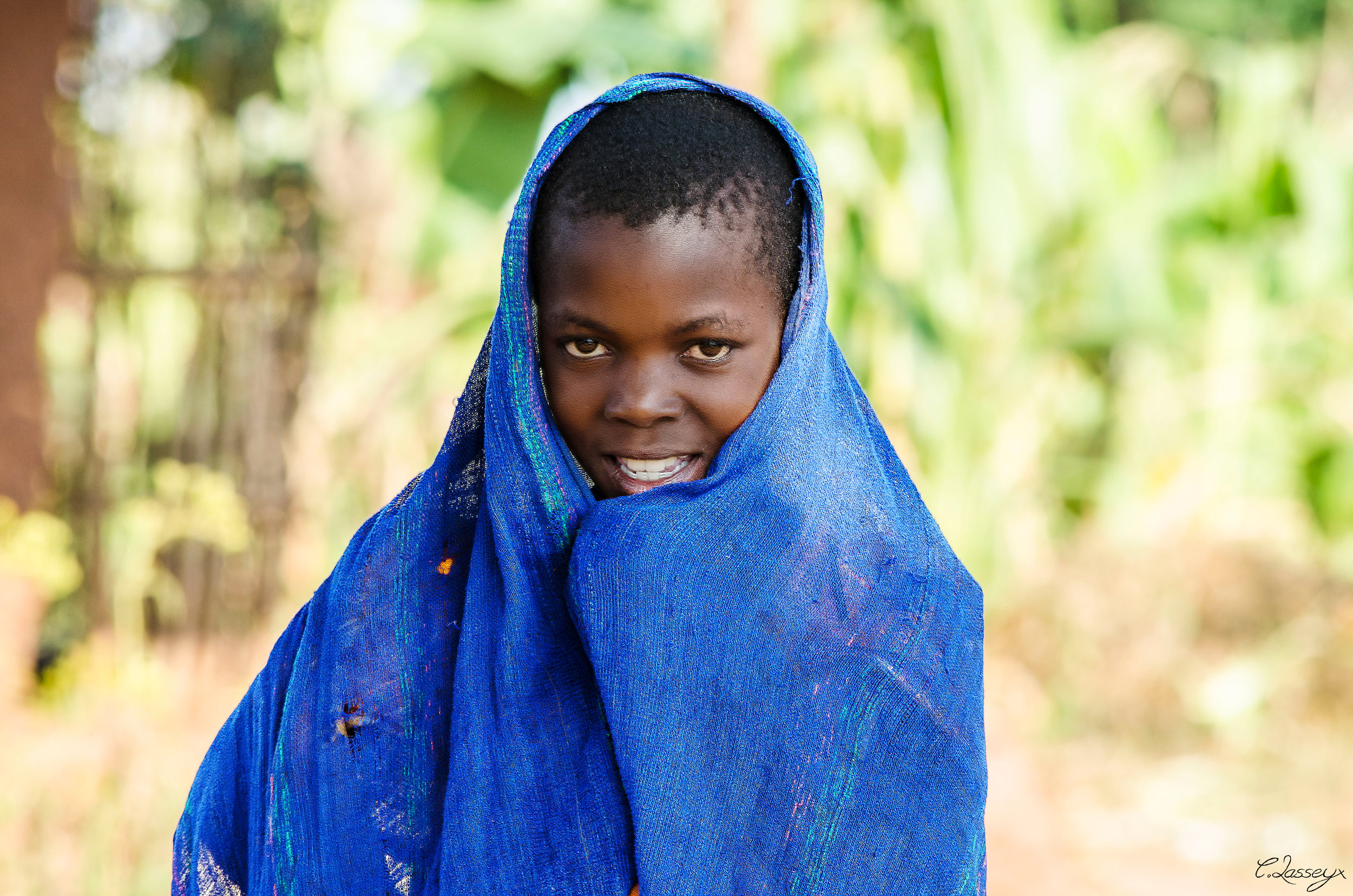 (Sifa from Congo, 14 years old, Rwamwanja Refugee Settlement.)