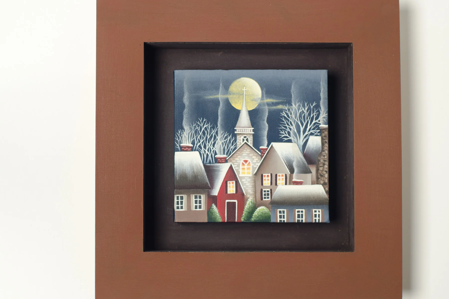 Winter Evening in the Village 4x6.jpg