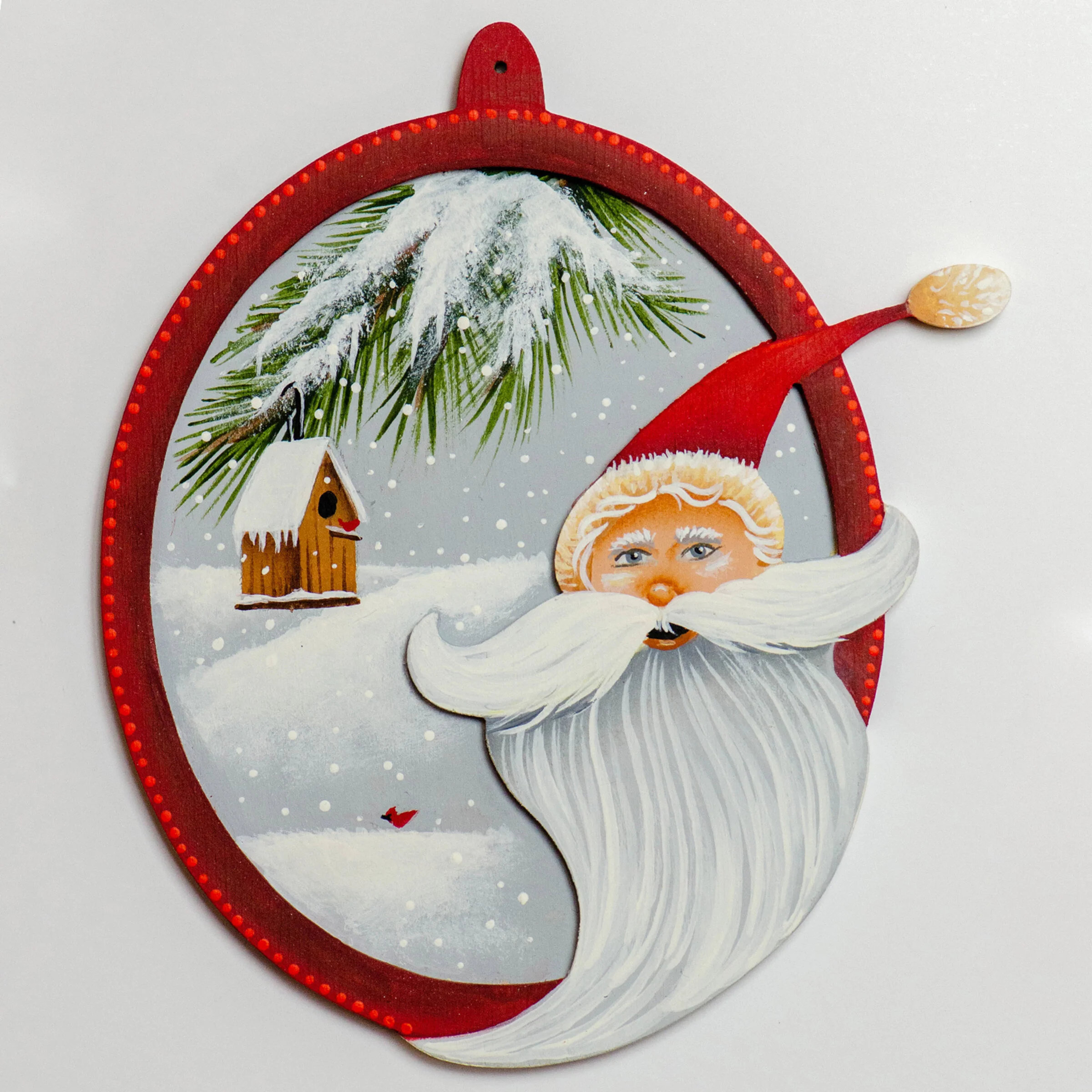 Santa's Feathered Friends orn 8x8.jpg