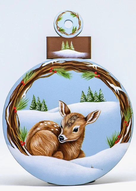 Fawn in Winter ornament.jpeg