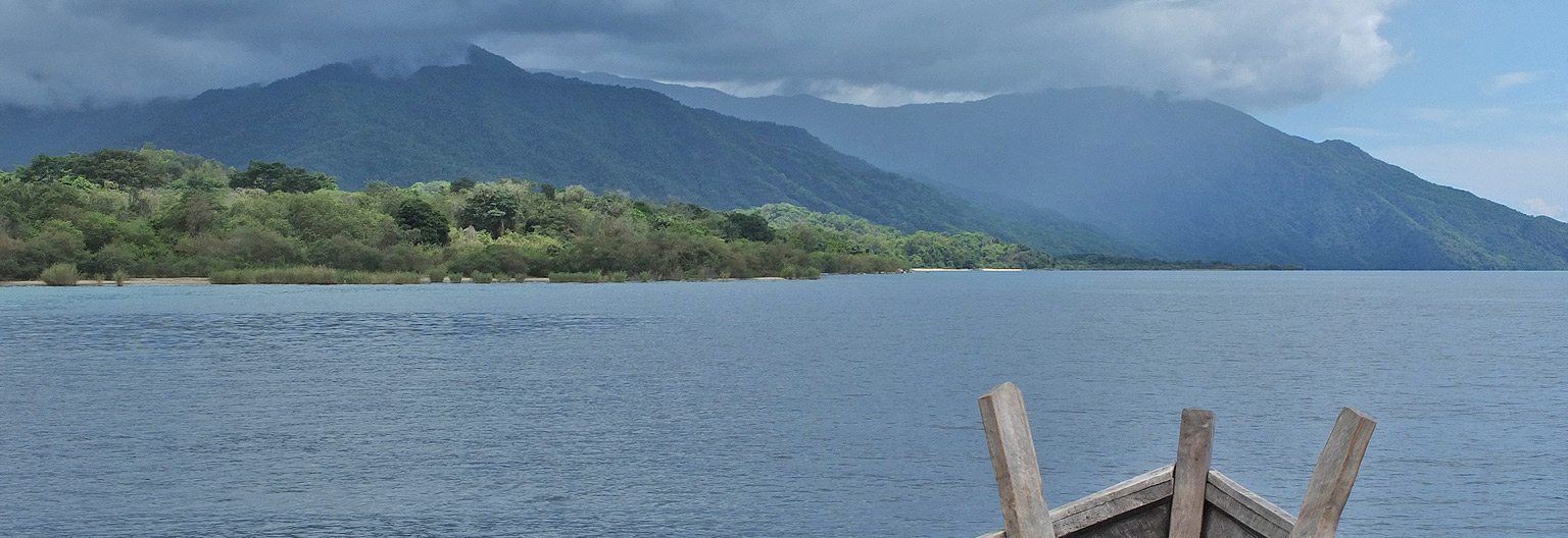Mahale National Park, as seen from Lake Tanganyika. Image from the Tanzania Tourism website .