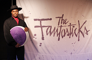 Shavey Brown as El Gallo in The Fantasticks .