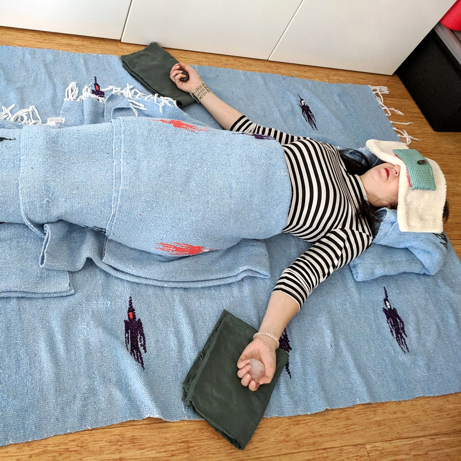emikooyoga Private In-Home Session Restorative Yoga