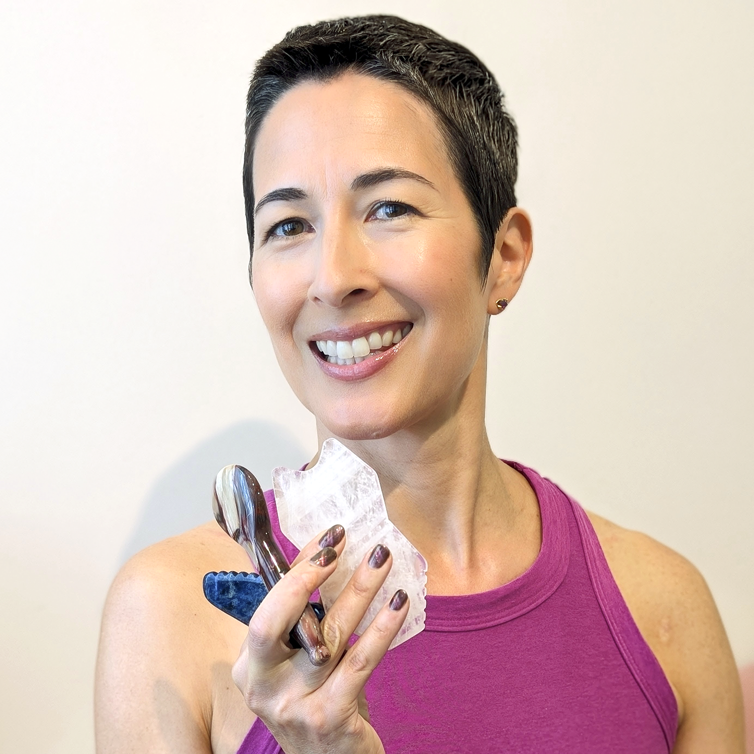 emikooyoga Private Livestream Facial Gua Sha