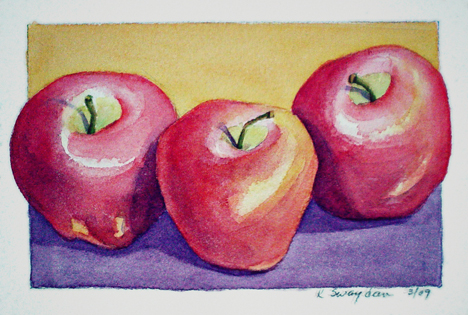 Three Delicious 8 x 10" SOLD