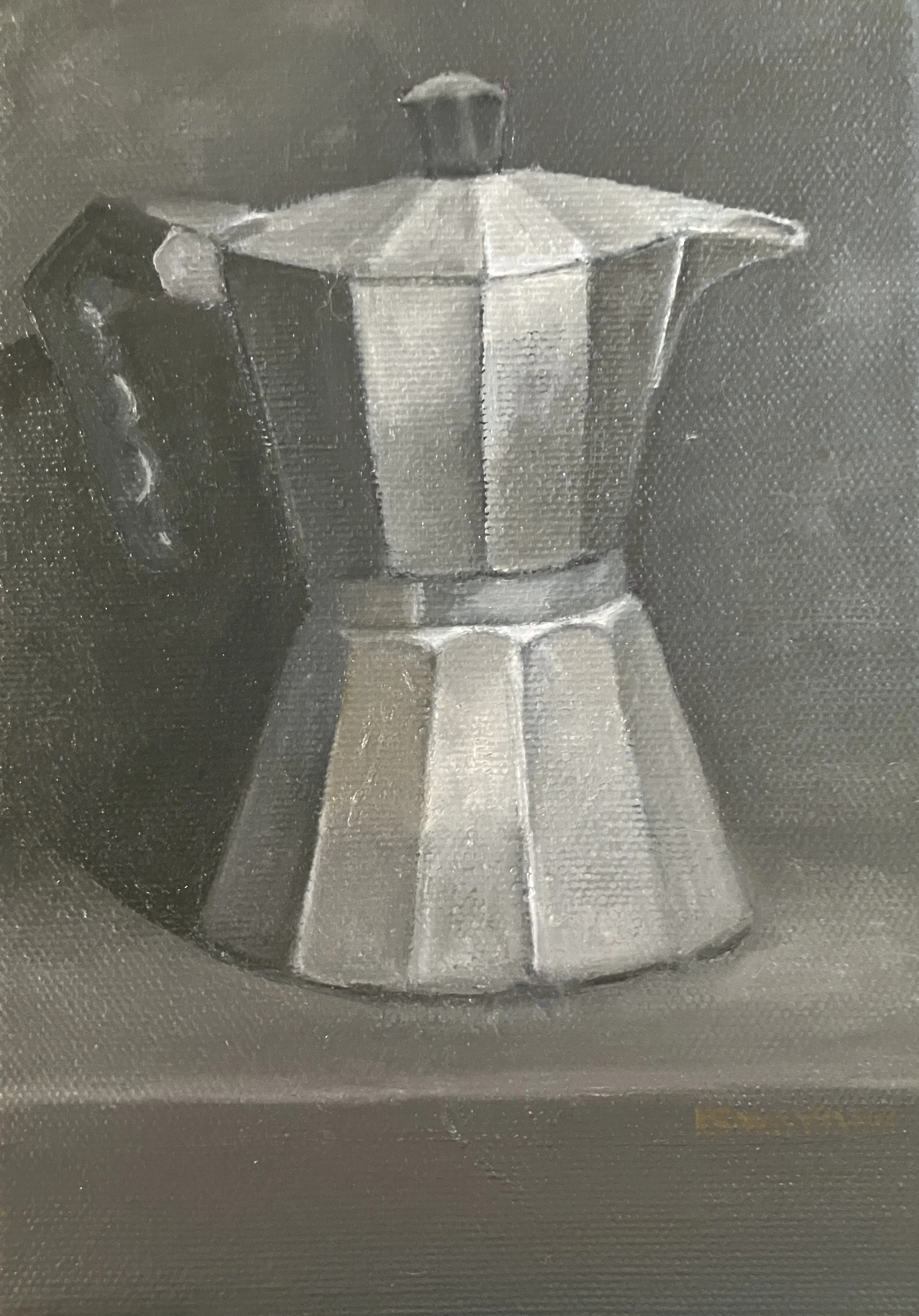 Bialetti - 5 x 7" oil on canvas - SOLD