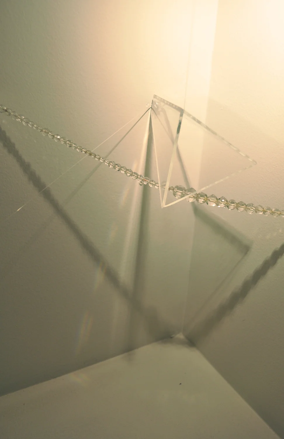  Found Glass with LEDs 