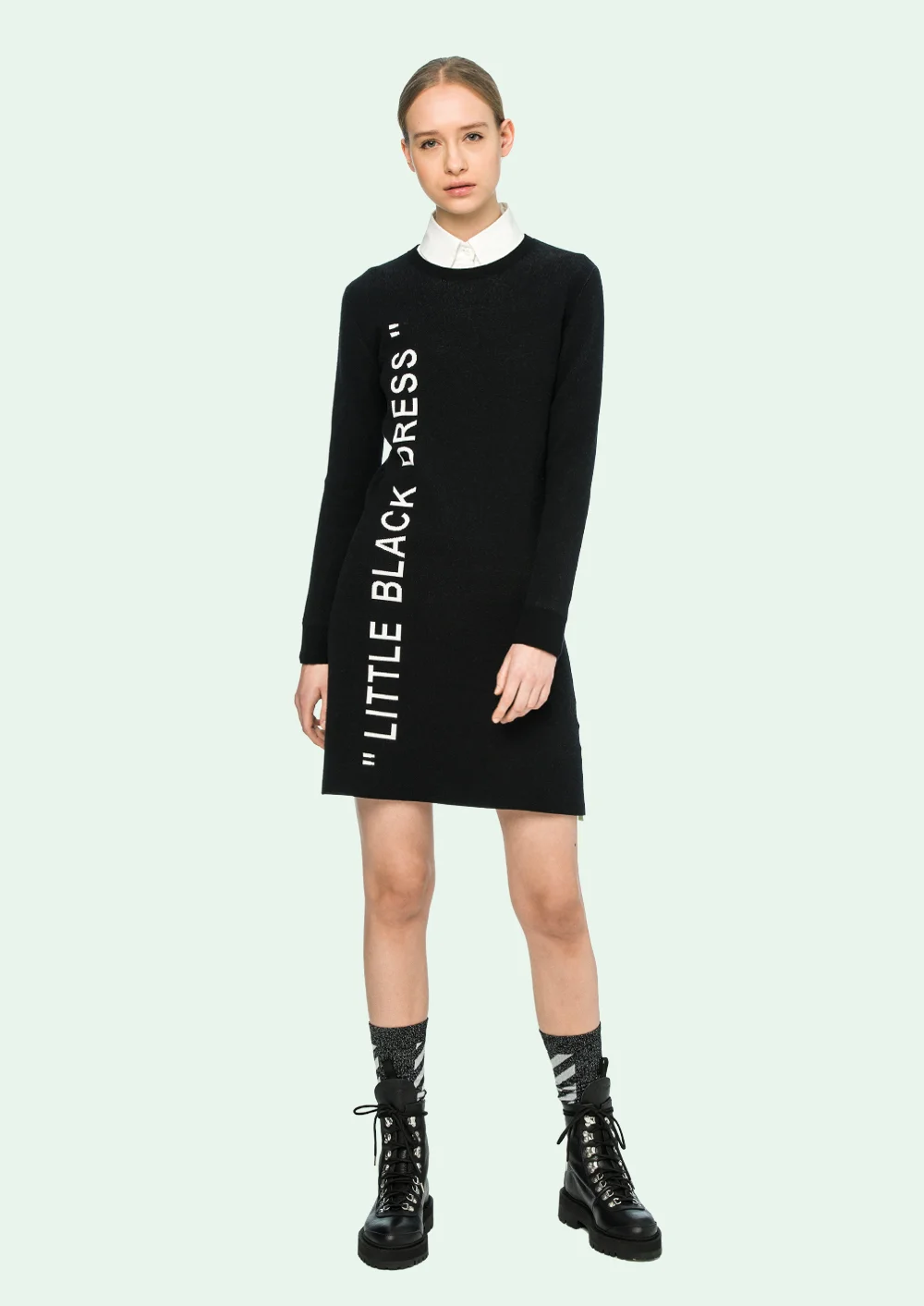 Little black dress off white best sale