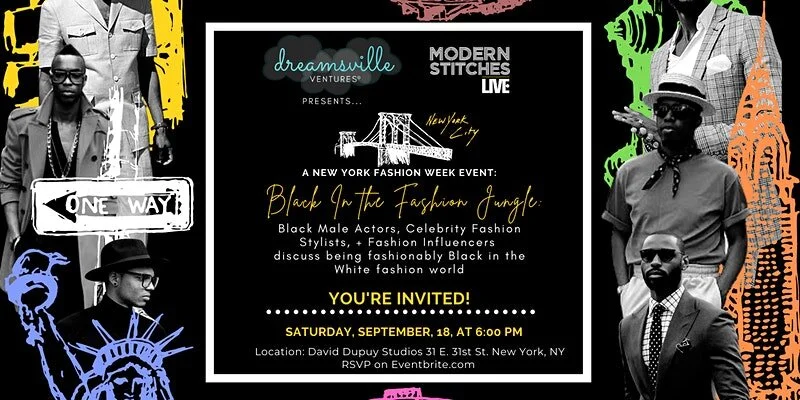 Fly Event: Black in the Fashion Jungle Post-NYFW Men's Celebrity Panel Discussion