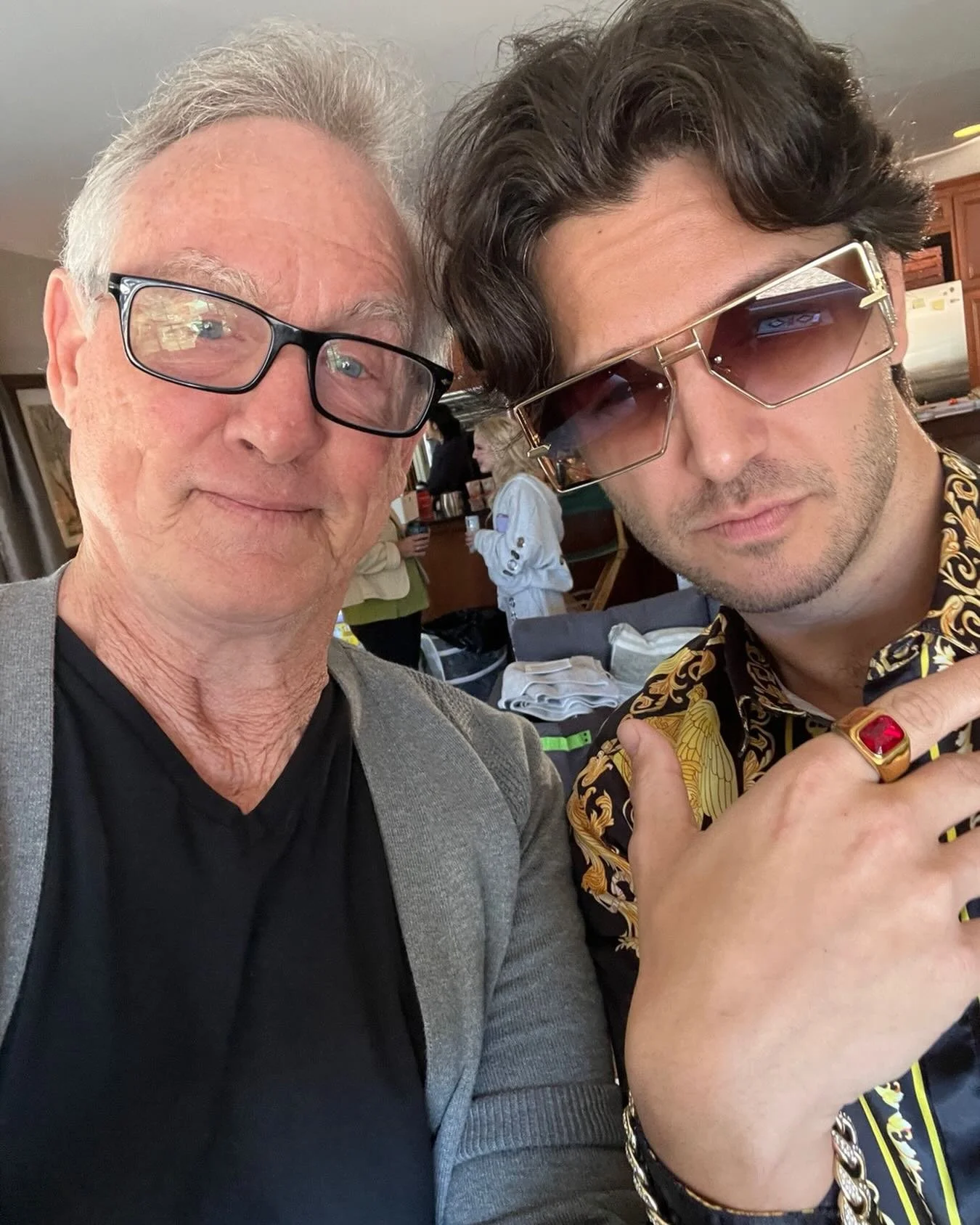 Working on another vertical this week. Nice break from your typical patriarch role. Grandpa Pops and the funny antagonist dude. One of the youngens in this fun talented cast.