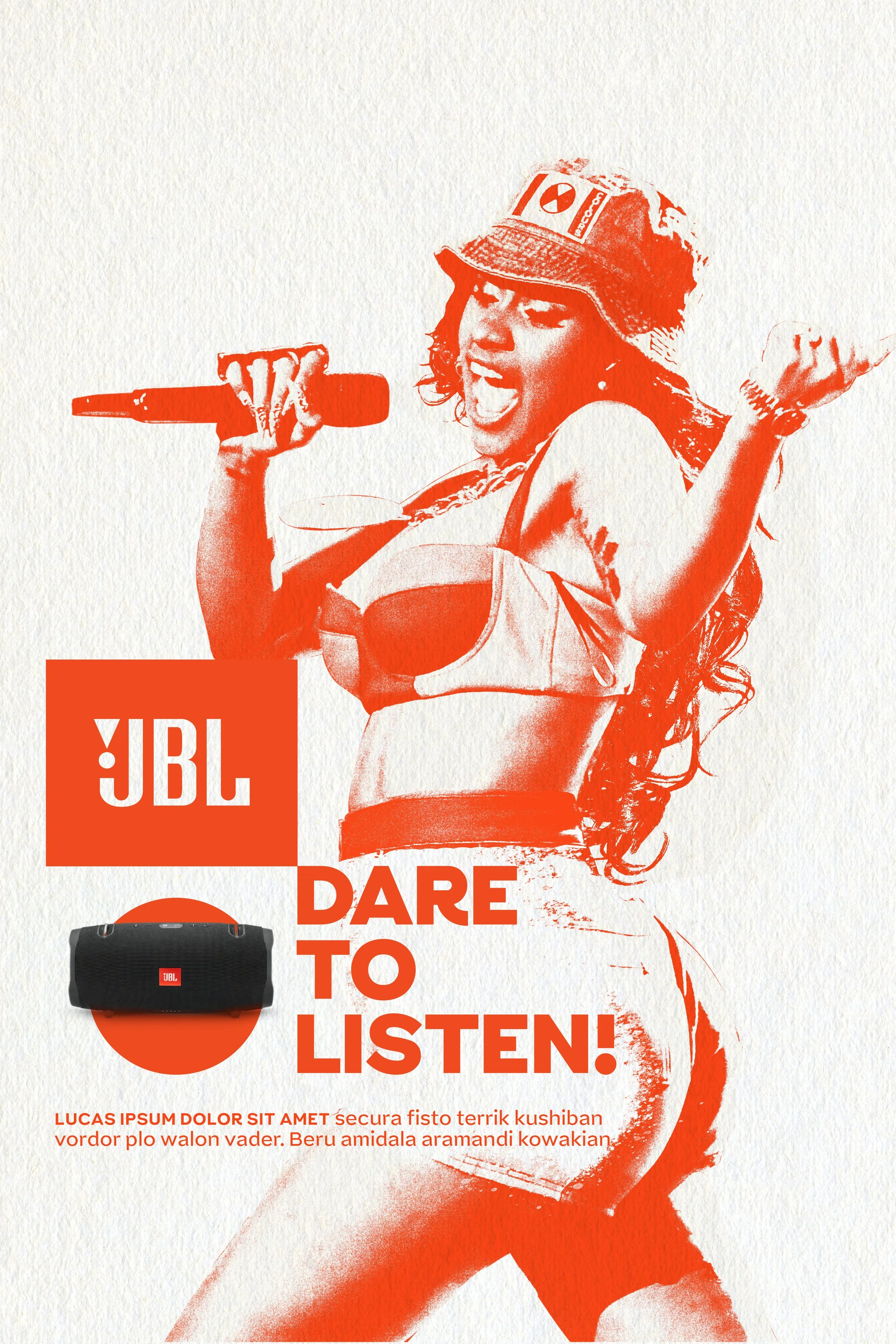 JBL: Dare to Listen! Branding Visuals + Campaign — Daniel vuyovich
