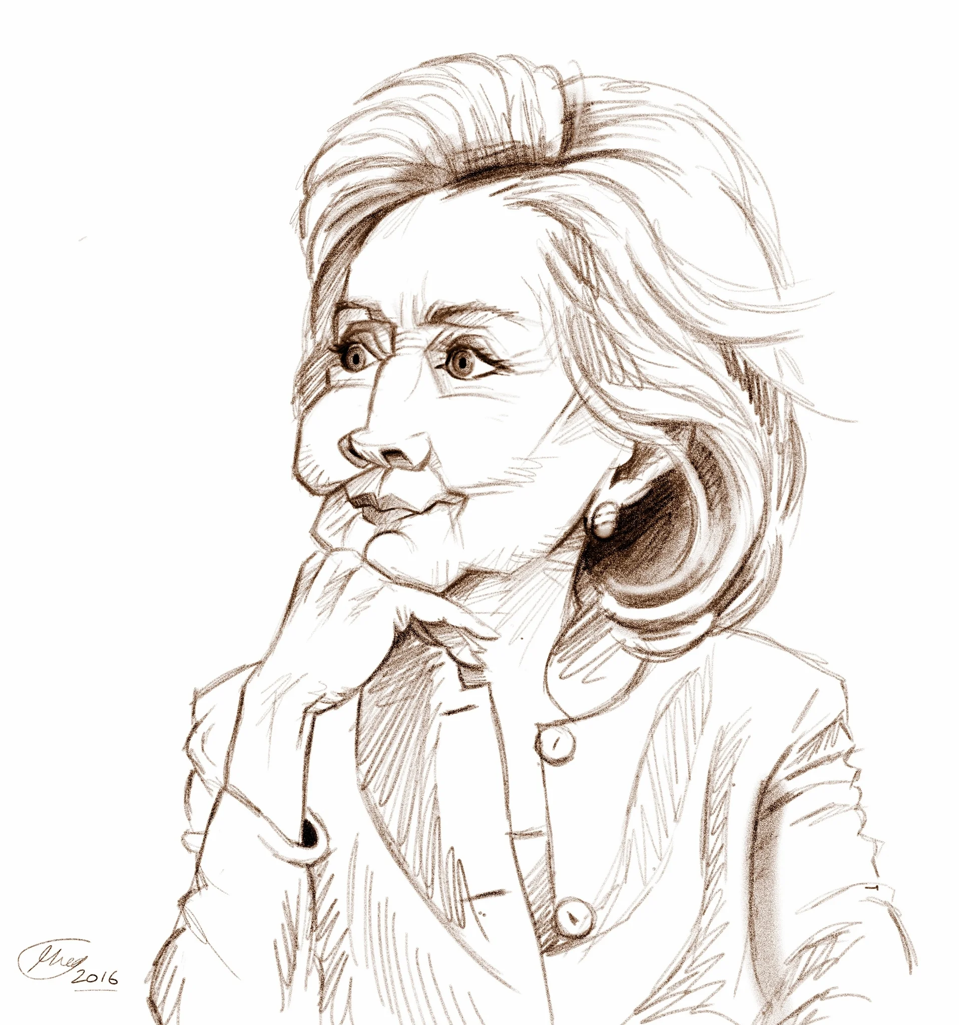 Hillary-Pencil