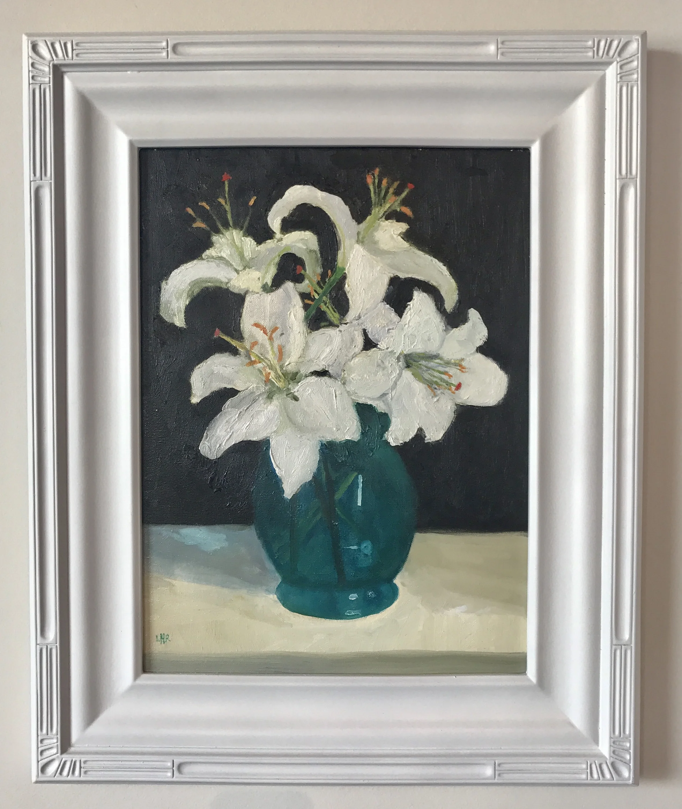 "Lilies" - 12" x 16" (Canvas) - $975