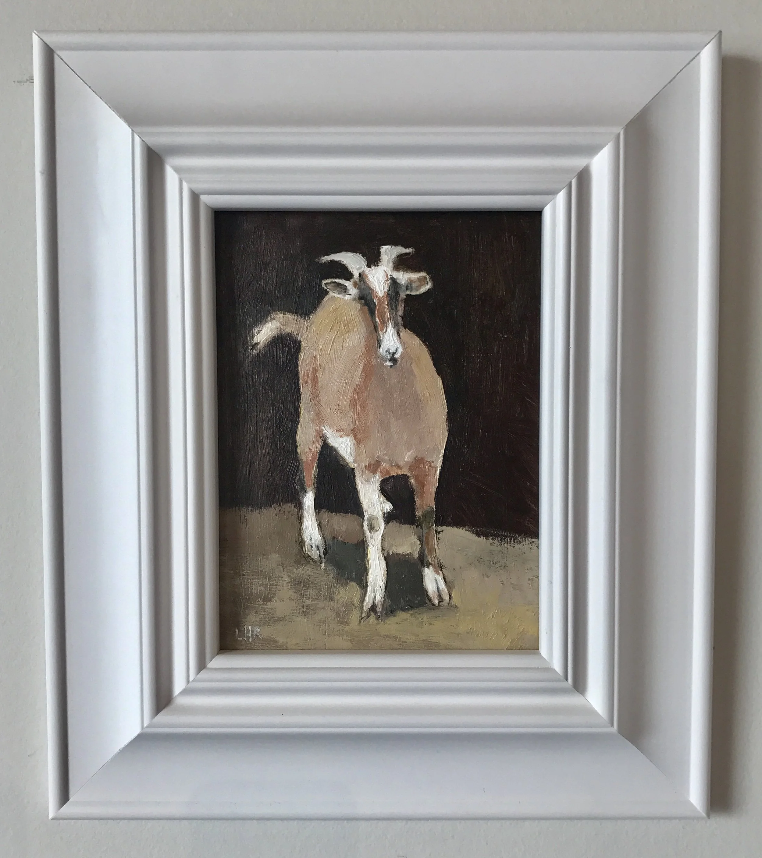 "Goatella" - 6" x 8" (Board) - $400