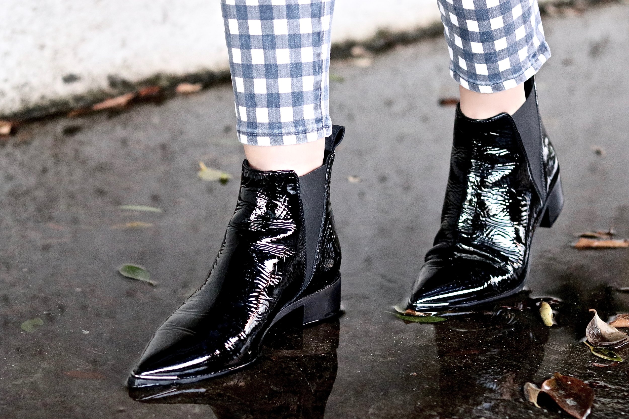 rainy day footwear